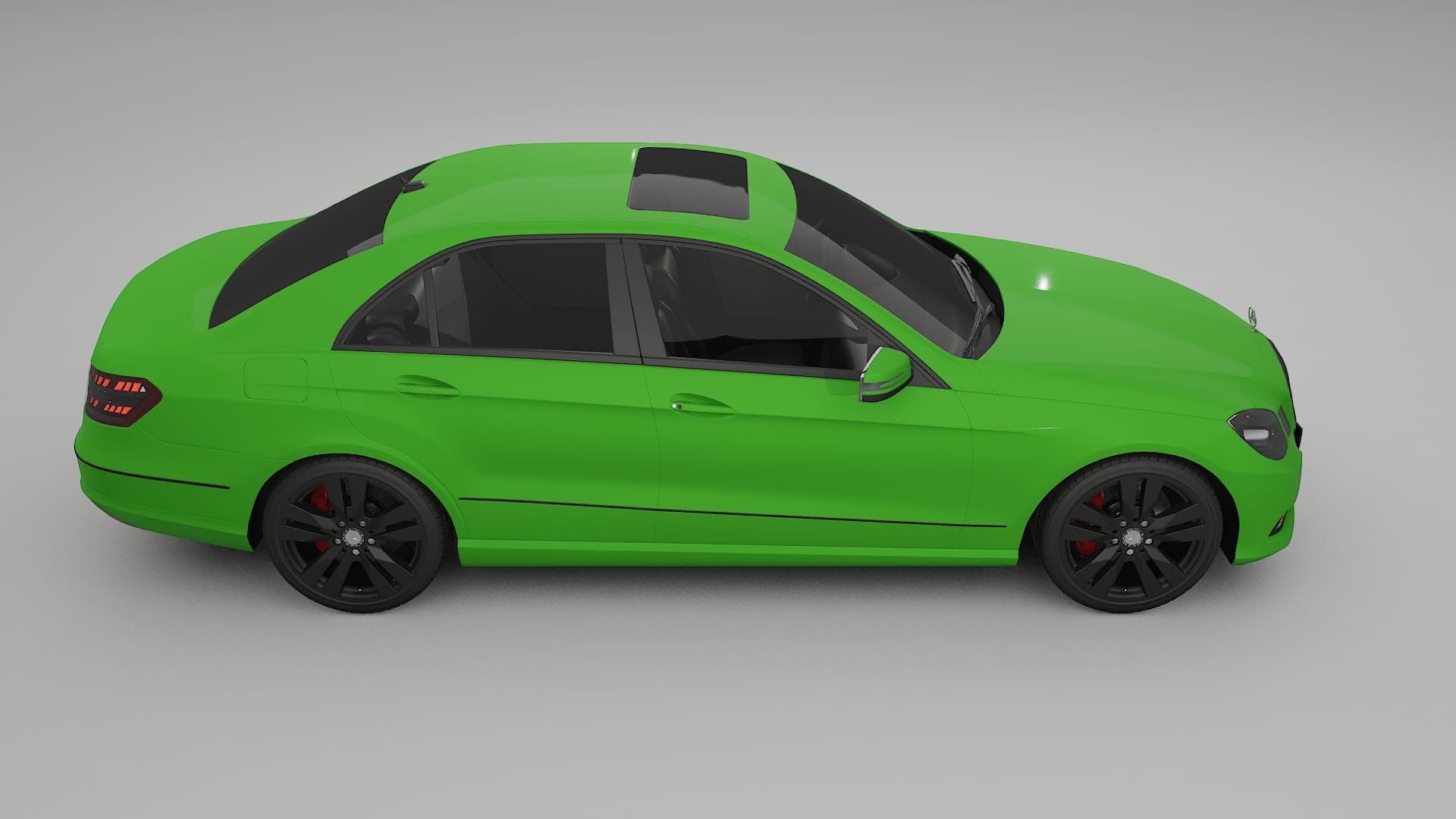 Mercedes E Class Sedan W212 Prefacelift pre LCI TPU Lackskyddsfilm | VENOM Färgskiftande PPF – Komplett Förskuret Kit