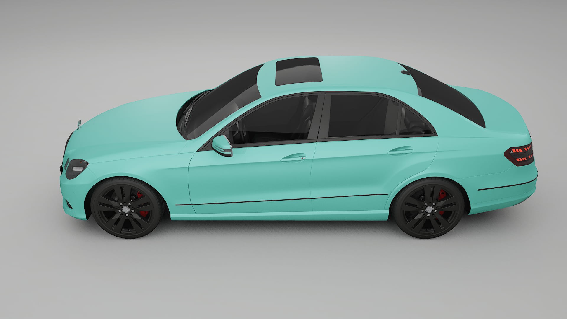 Mercedes E Class Sedan W212 Prefacelift pre LCI TPU Lackskyddsfilm | FROST Färgskiftande PPF – Komplett Förskuret Kit