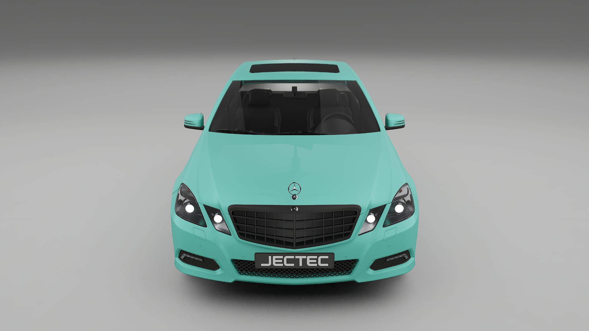 Mercedes E Class Sedan W212 Prefacelift pre LCI TPU Lackskyddsfilm | FROST Färgskiftande PPF – Komplett Förskuret Kit