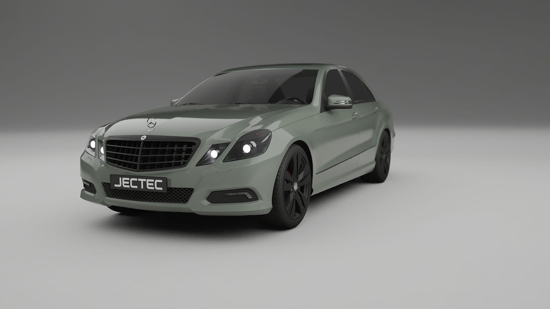 Mercedes E Class Sedan W212 Prefacelift pre LCI TPU Lackskyddsfilm | SLATE Färgskiftande PPF – Komplett Förskuret Kit
