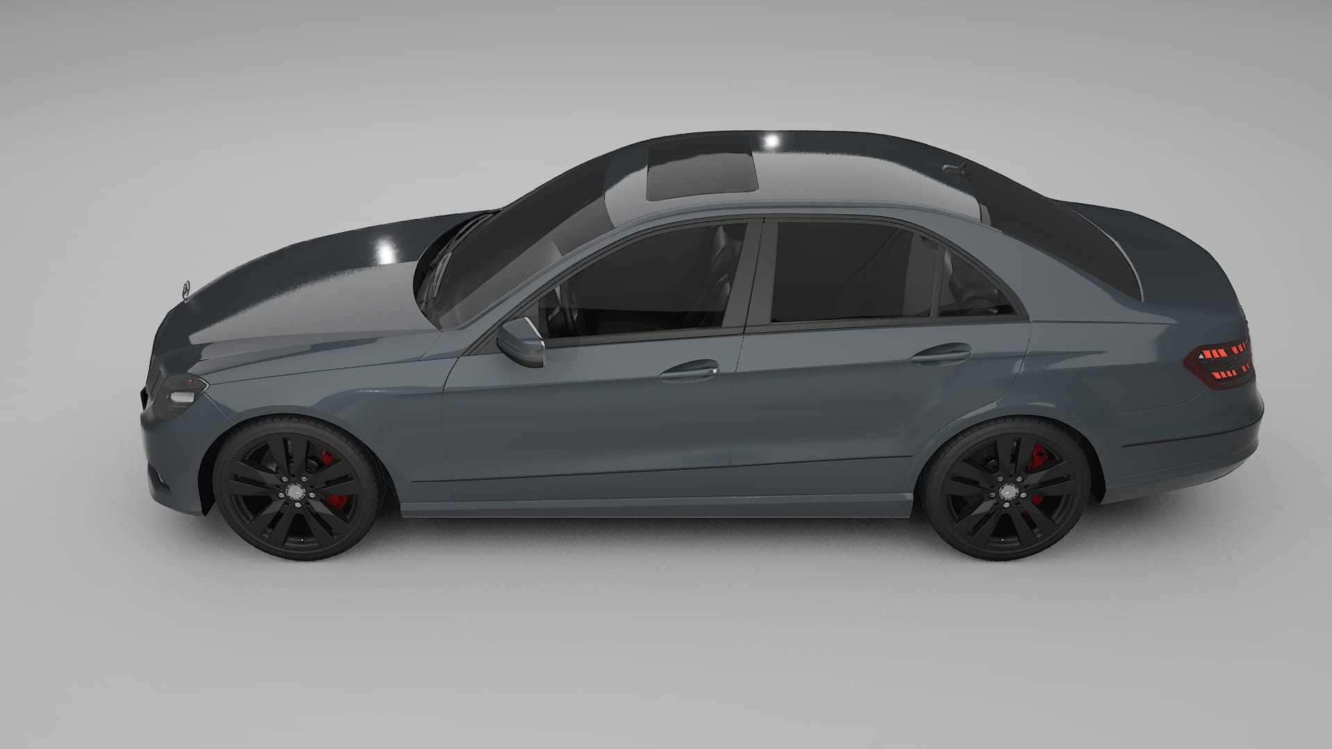 Mercedes E Class Sedan W212 Prefacelift pre LCI TPU Lackskyddsfilm | GRANITE Färgskiftande PPF – Komplett Förskuret Kit