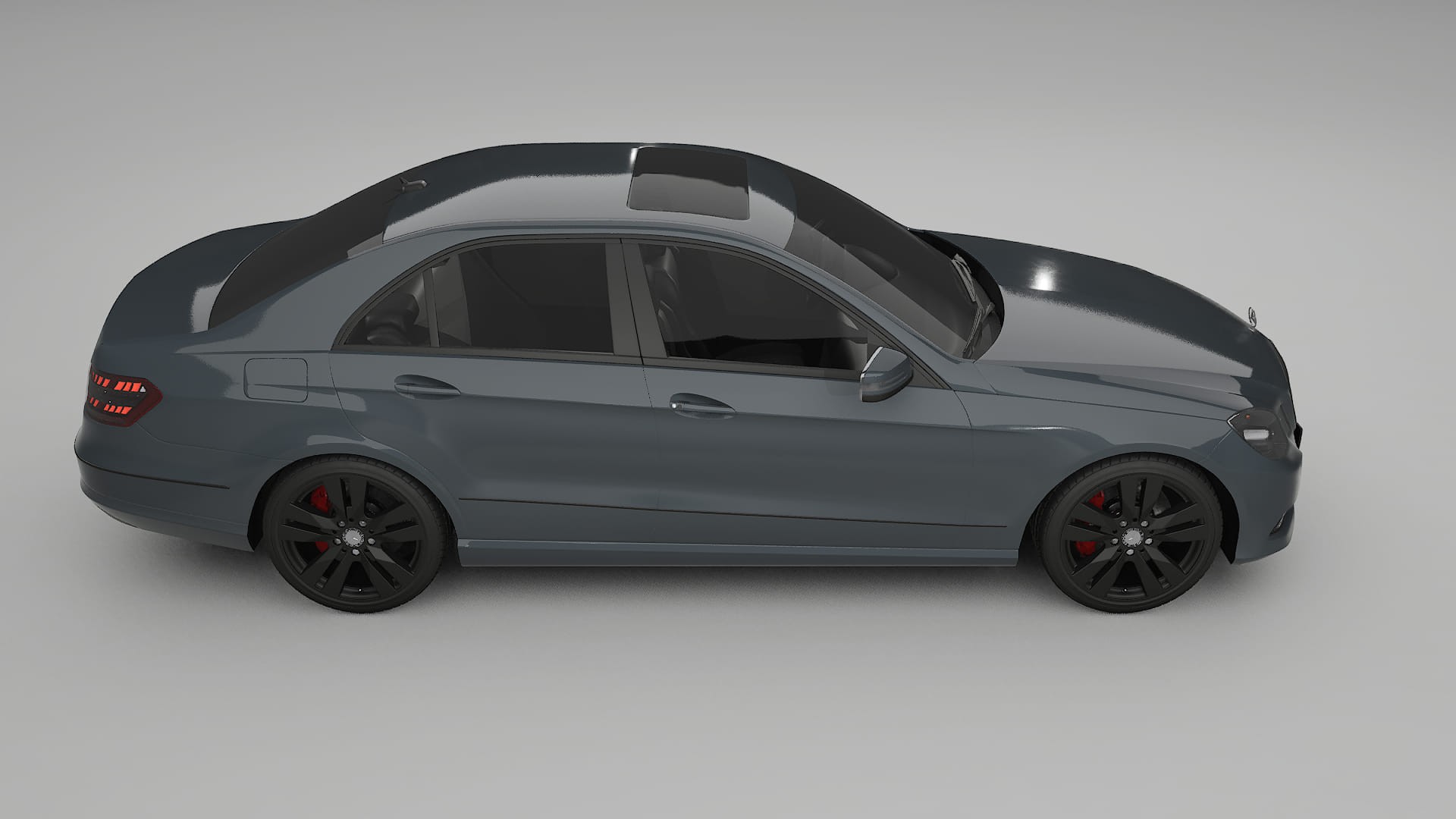 Mercedes E Class Sedan W212 Prefacelift pre LCI TPU Lackskyddsfilm | GRANITE Färgskiftande PPF – Komplett Förskuret Kit