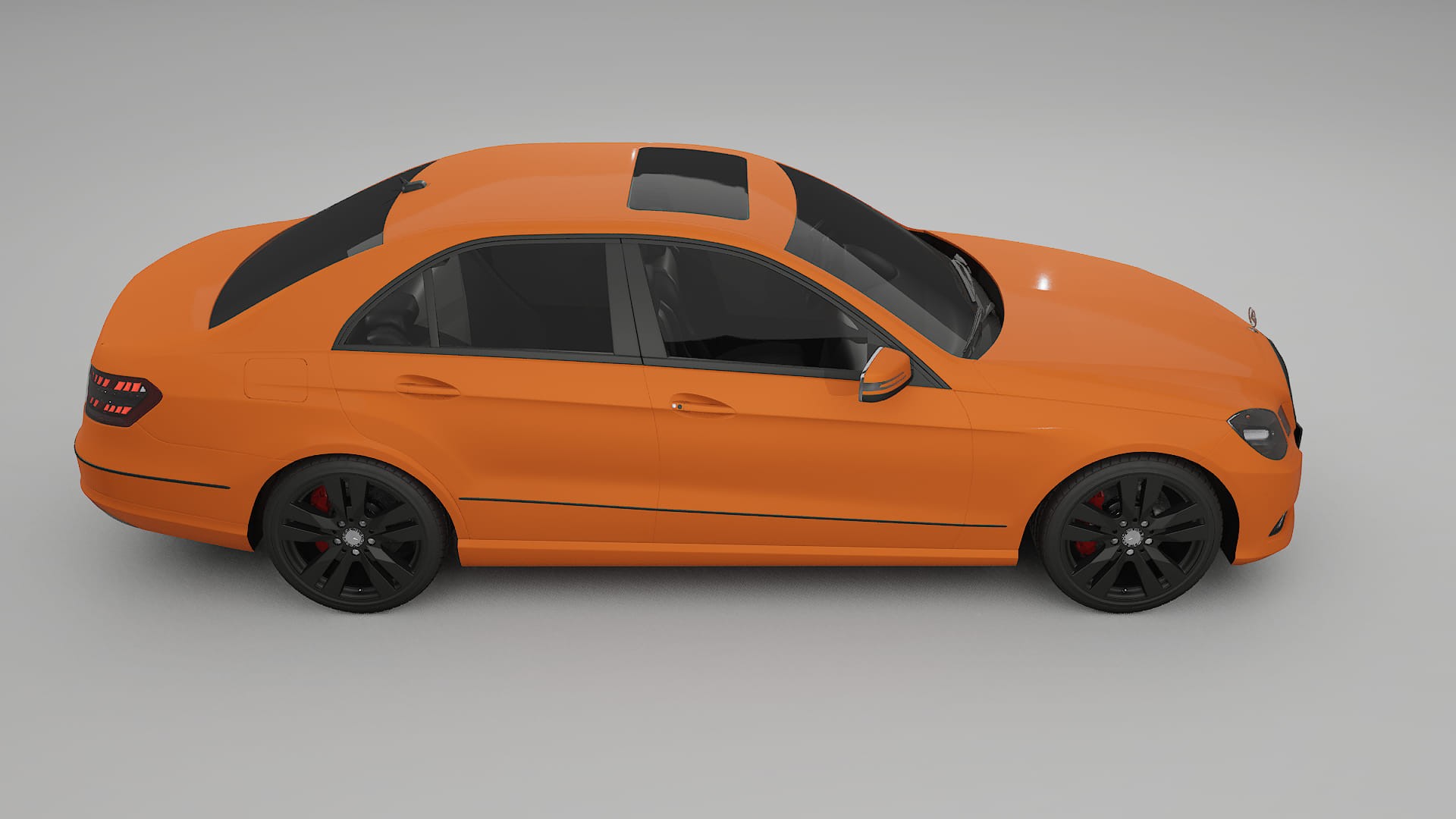 Mercedes E Class Sedan W212 Prefacelift pre LCI TPU Lackskyddsfilm | ROCKET Färgskiftande PPF – Komplett Förskuret Kit