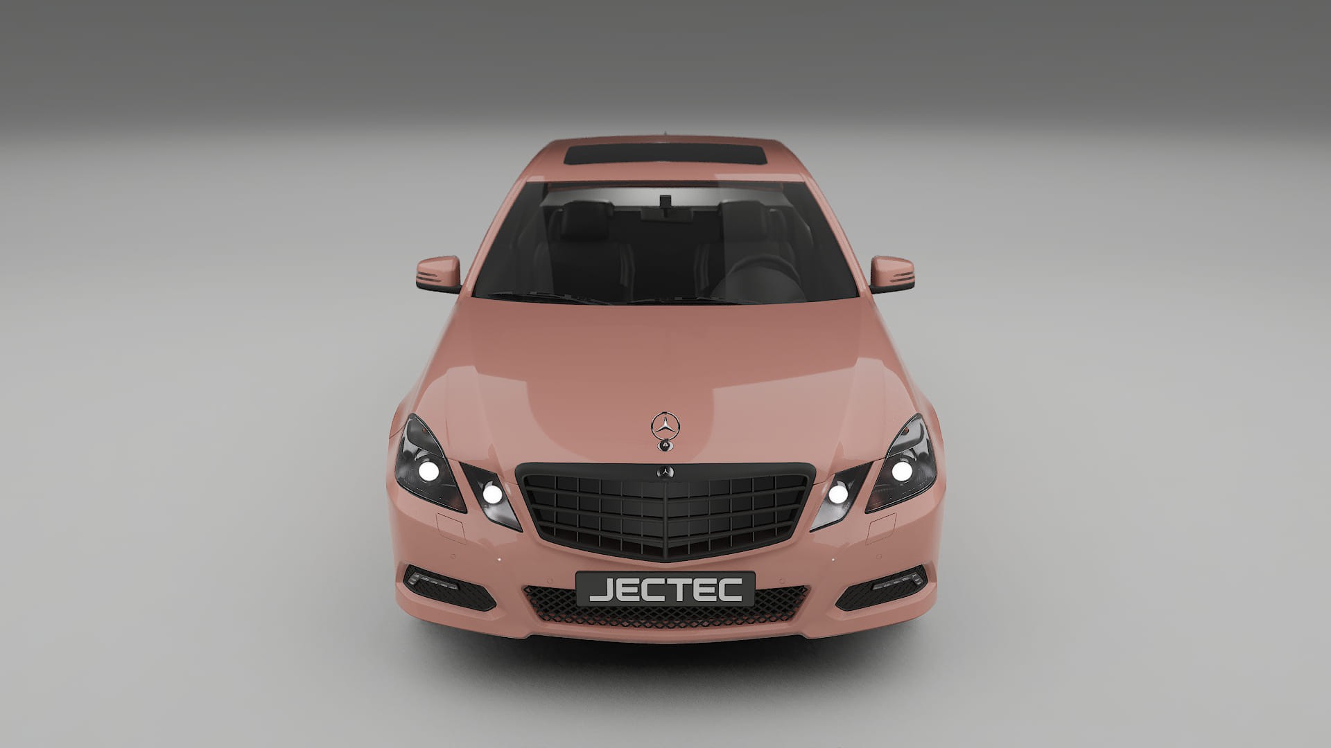 Mercedes E Class Sedan W212 Prefacelift pre LCI TPU Lackskyddsfilm | BLUSH Färgskiftande PPF – Komplett Förskuret Kit