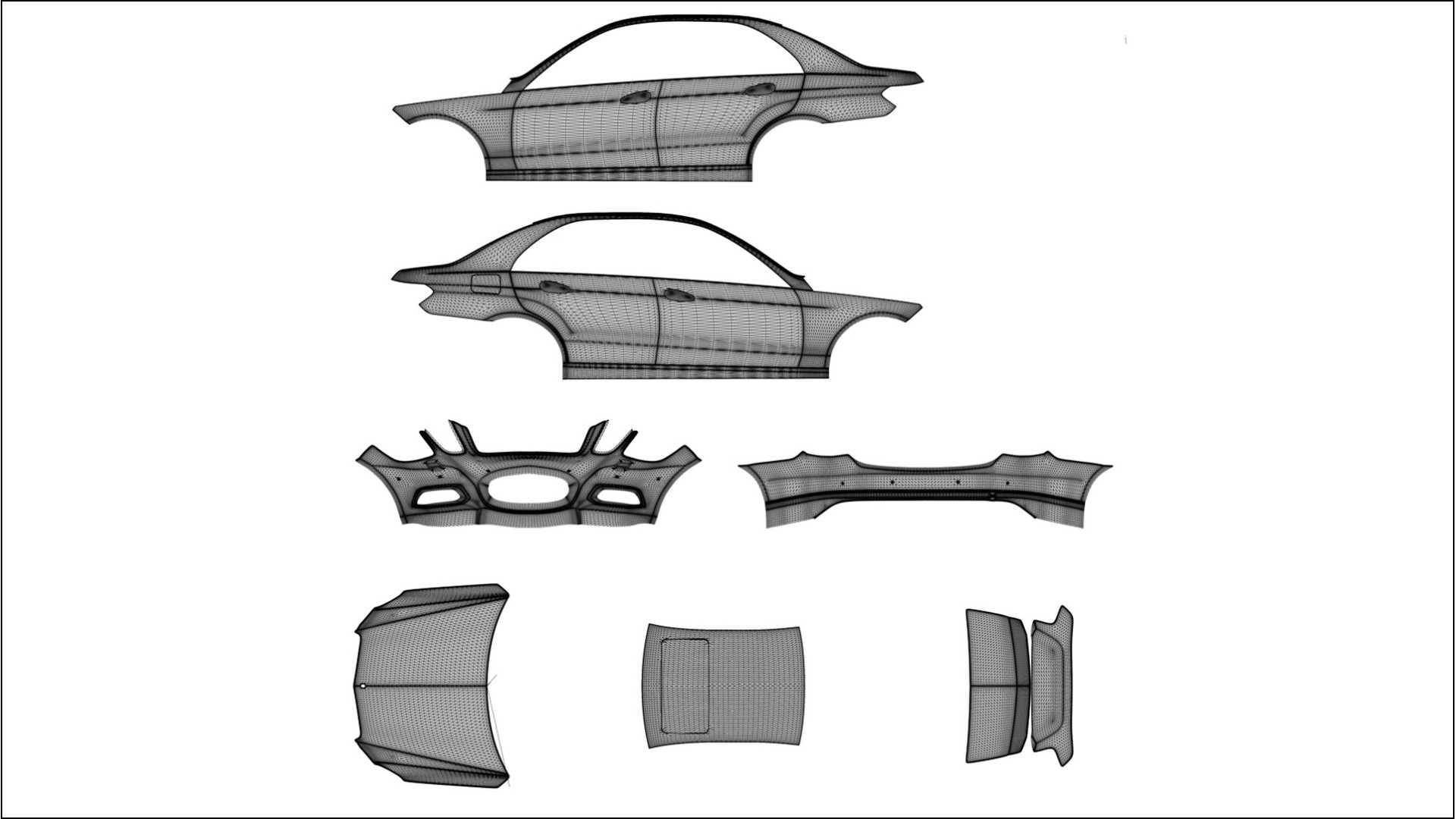 Mercedes E Class Sedan W212 Prefacelift pre LCI TPU Lackskyddsfilm | VIOLET Färgskiftande PPF – Komplett Förskuret Kit
