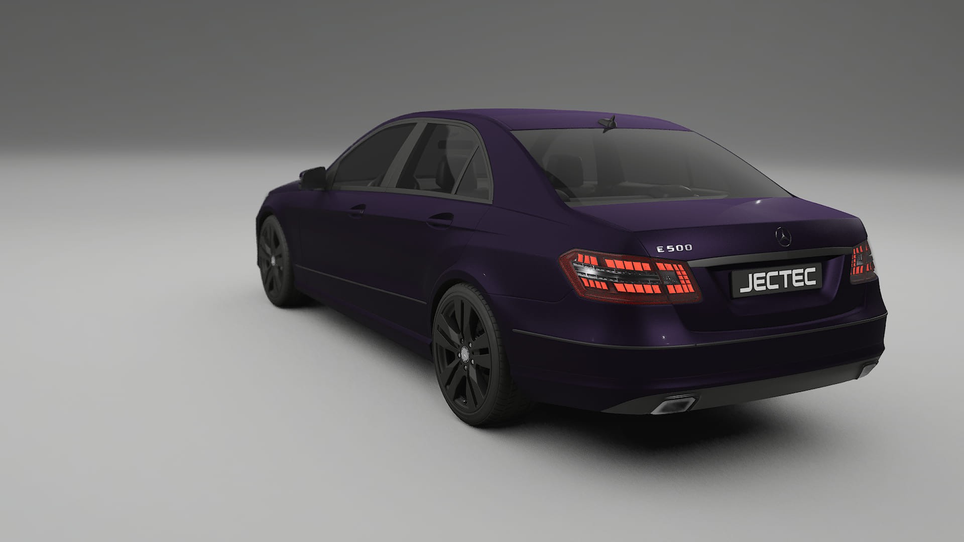 Mercedes E Class Sedan W212 Prefacelift pre LCI TPU Lackskyddsfilm | VIOLET Färgskiftande PPF – Komplett Förskuret Kit