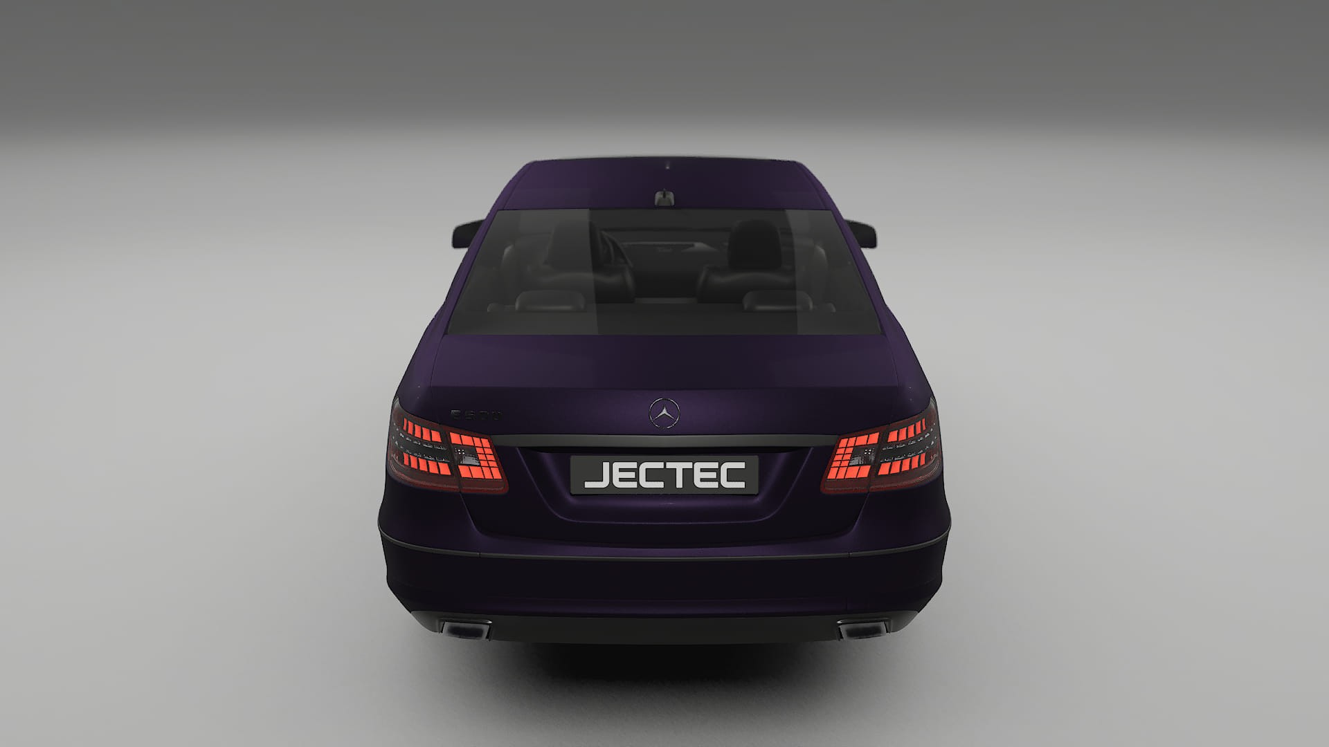 Mercedes E Class Sedan W212 Prefacelift pre LCI TPU Lackskyddsfilm | VIOLET Färgskiftande PPF – Komplett Förskuret Kit