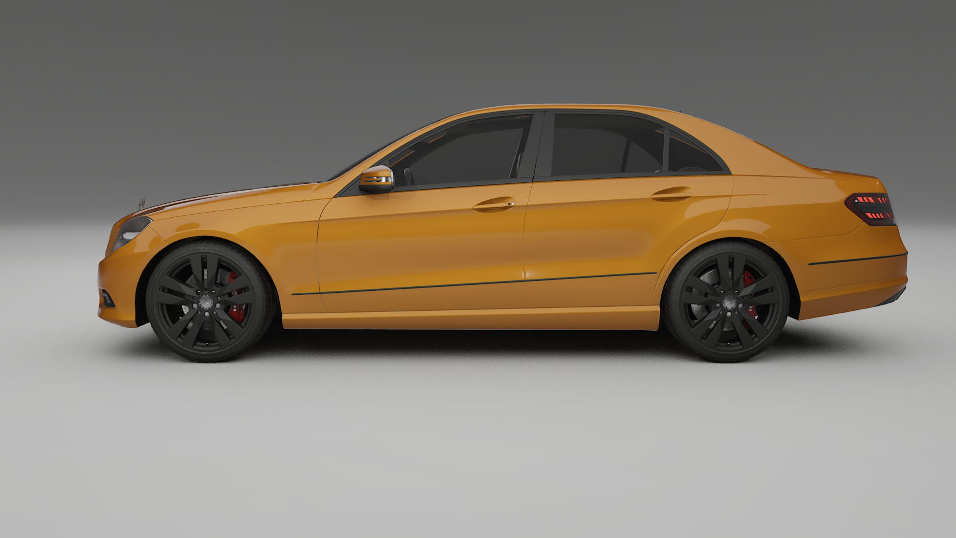 Mercedes E Class Sedan W212 Prefacelift pre LCI TPU Lackskyddsfilm | DAISY Färgskiftande PPF – Komplett Förskuret Kit