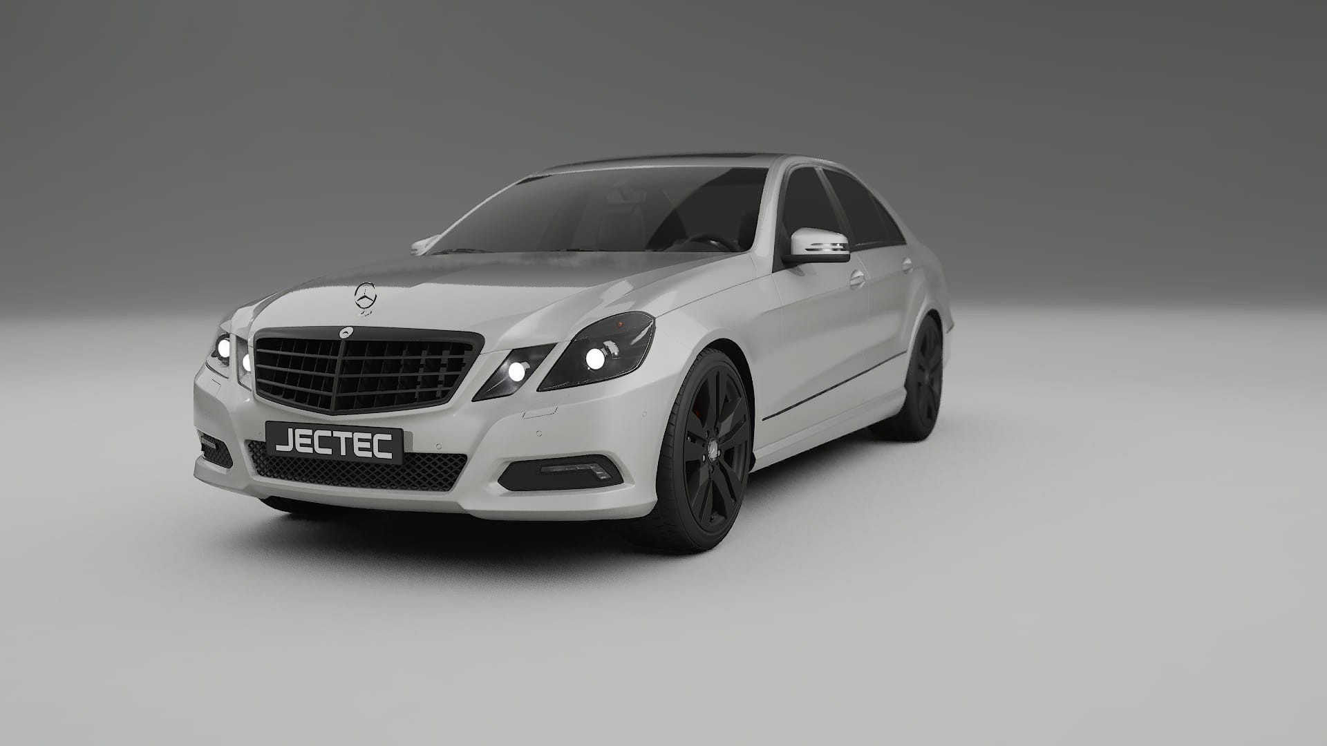 Mercedes E Class Sedan W212 Prefacelift pre LCI TPU Lackskyddsfilm | PEARL Färgskiftande PPF – Komplett Förskuret Kit