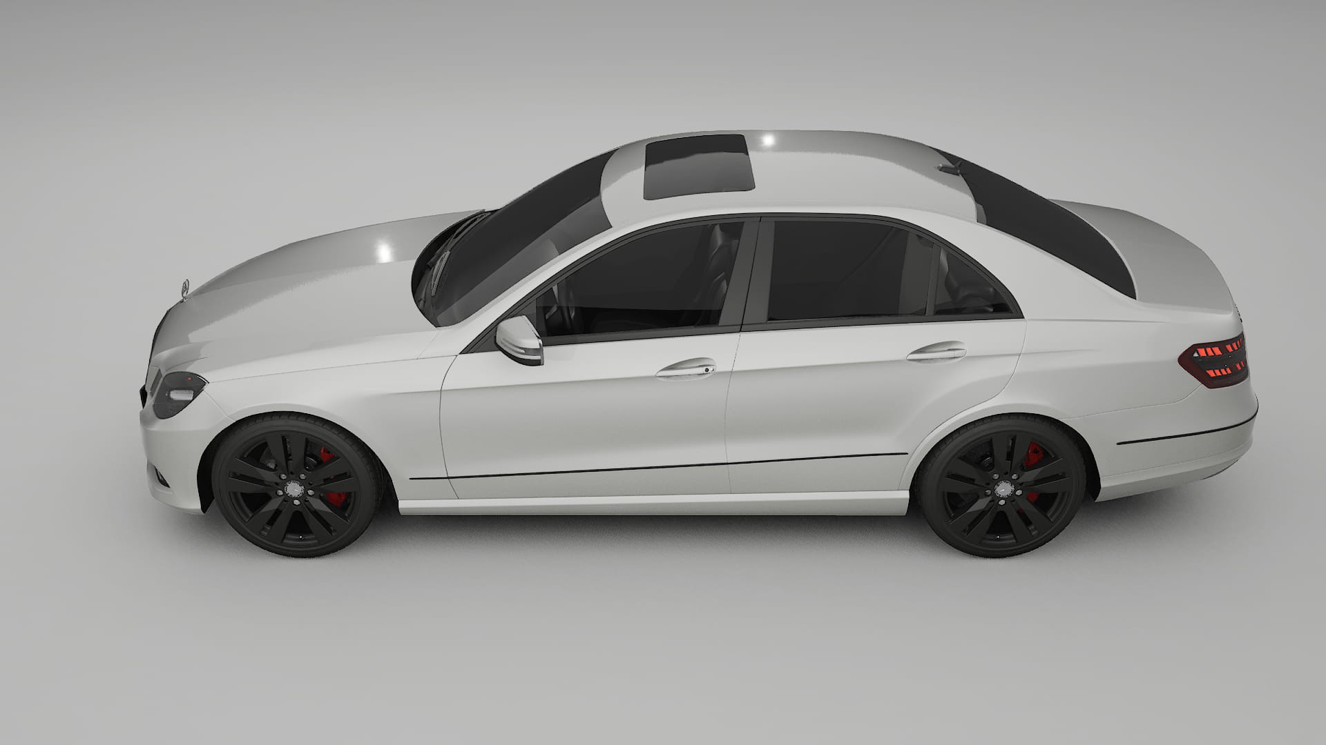 Mercedes E Class Sedan W212 Prefacelift pre LCI TPU Lackskyddsfilm | PEARL Färgskiftande PPF – Komplett Förskuret Kit