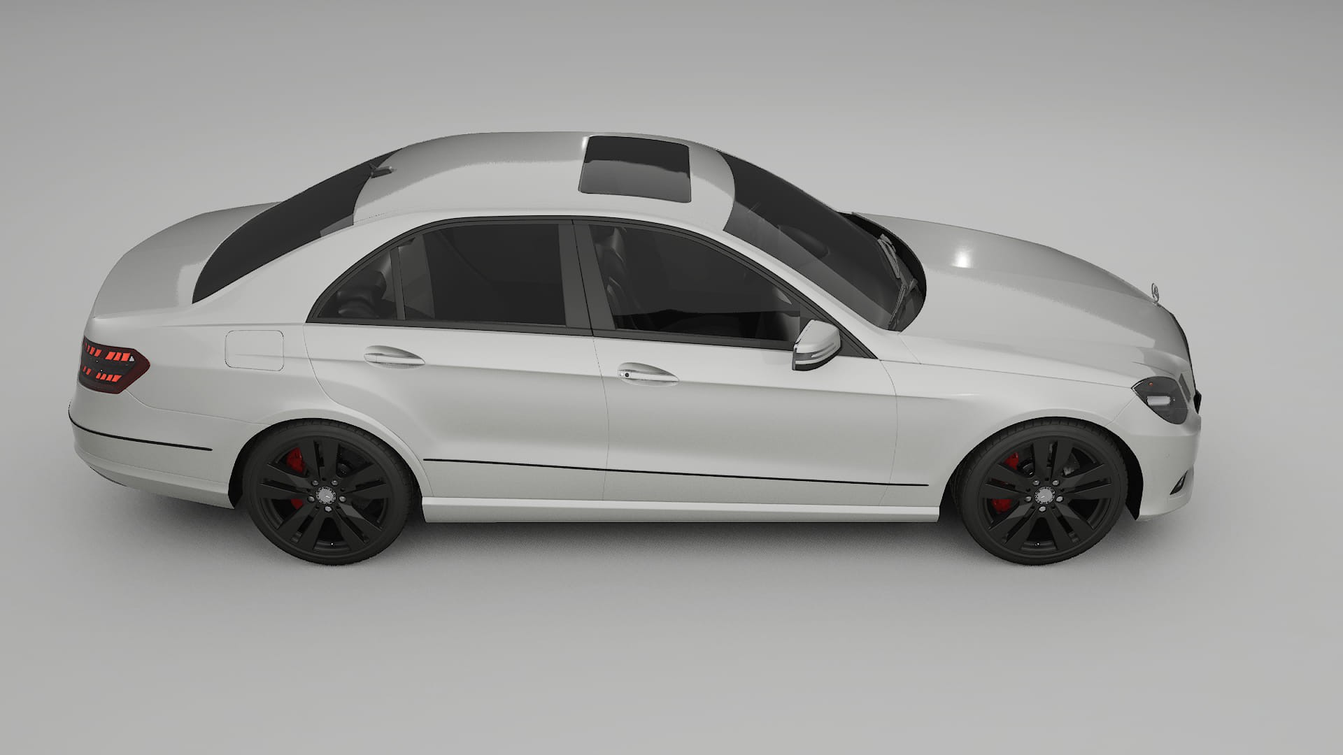 Mercedes E Class Sedan W212 Prefacelift pre LCI TPU Lackskyddsfilm | PEARL Färgskiftande PPF – Komplett Förskuret Kit