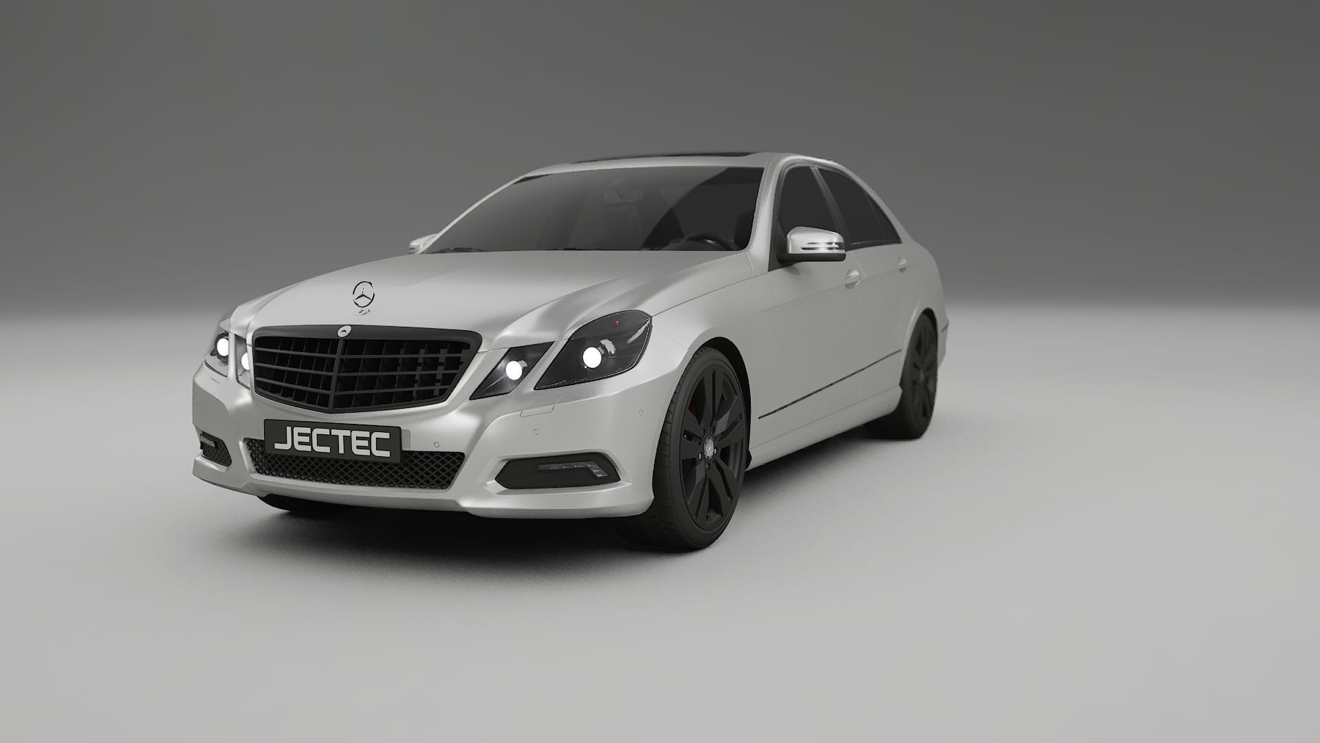 Mercedes E Class Sedan W212 Prefacelift pre LCI TPU Lackskyddsfilm | OPAL Färgskiftande PPF – Komplett Förskuret Kit