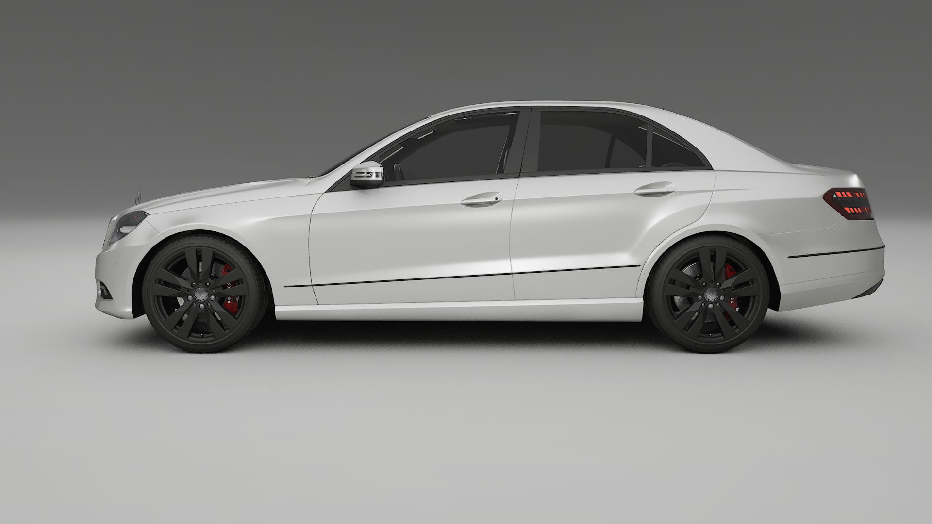 Mercedes E Class Sedan W212 Prefacelift pre LCI TPU Lackskyddsfilm | OPAL Färgskiftande PPF – Komplett Förskuret Kit