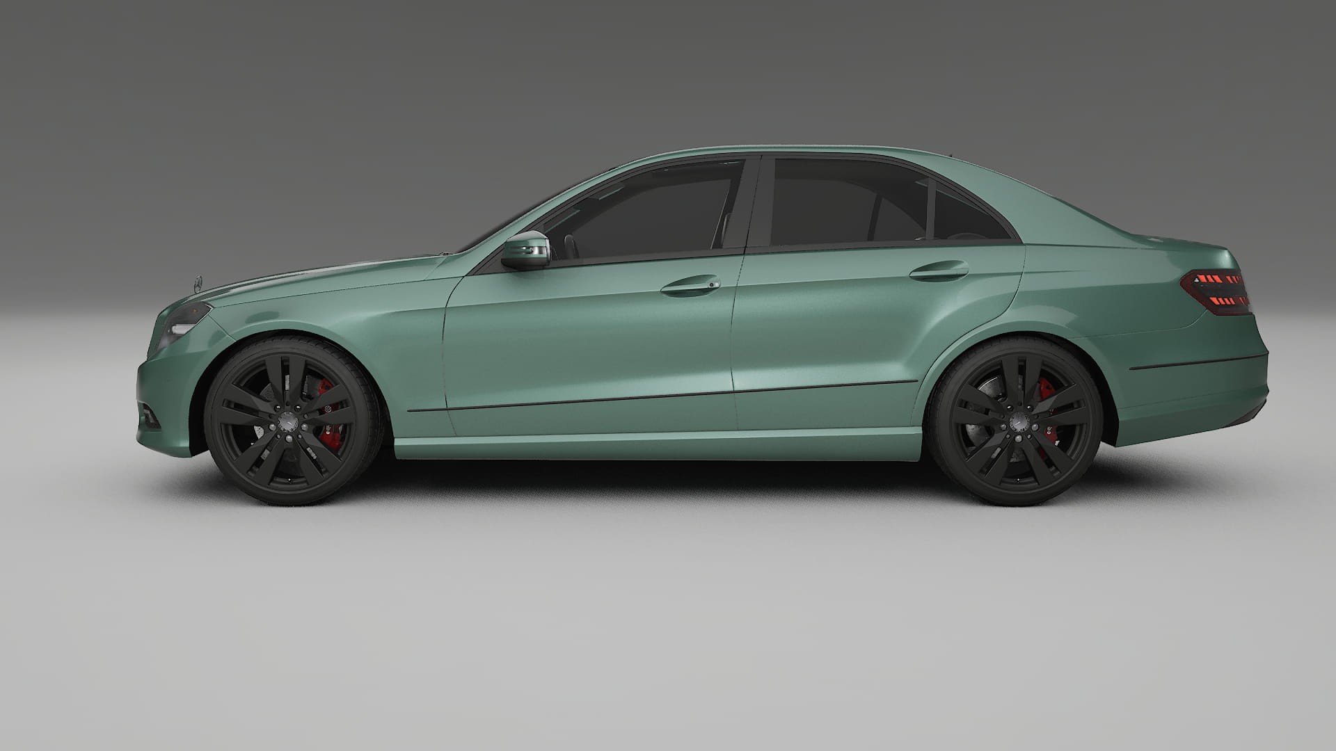 Mercedes E Class Sedan W212 Prefacelift pre LCI TPU Lackskyddsfilm | EVERGREEN Färgskiftande PPF – Komplett Förskuret Kit