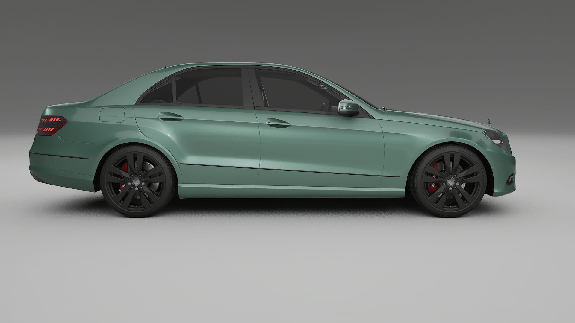 Mercedes E Class Sedan W212 Prefacelift pre LCI TPU Lackskyddsfilm | EVERGREEN Färgskiftande PPF – Komplett Förskuret Kit