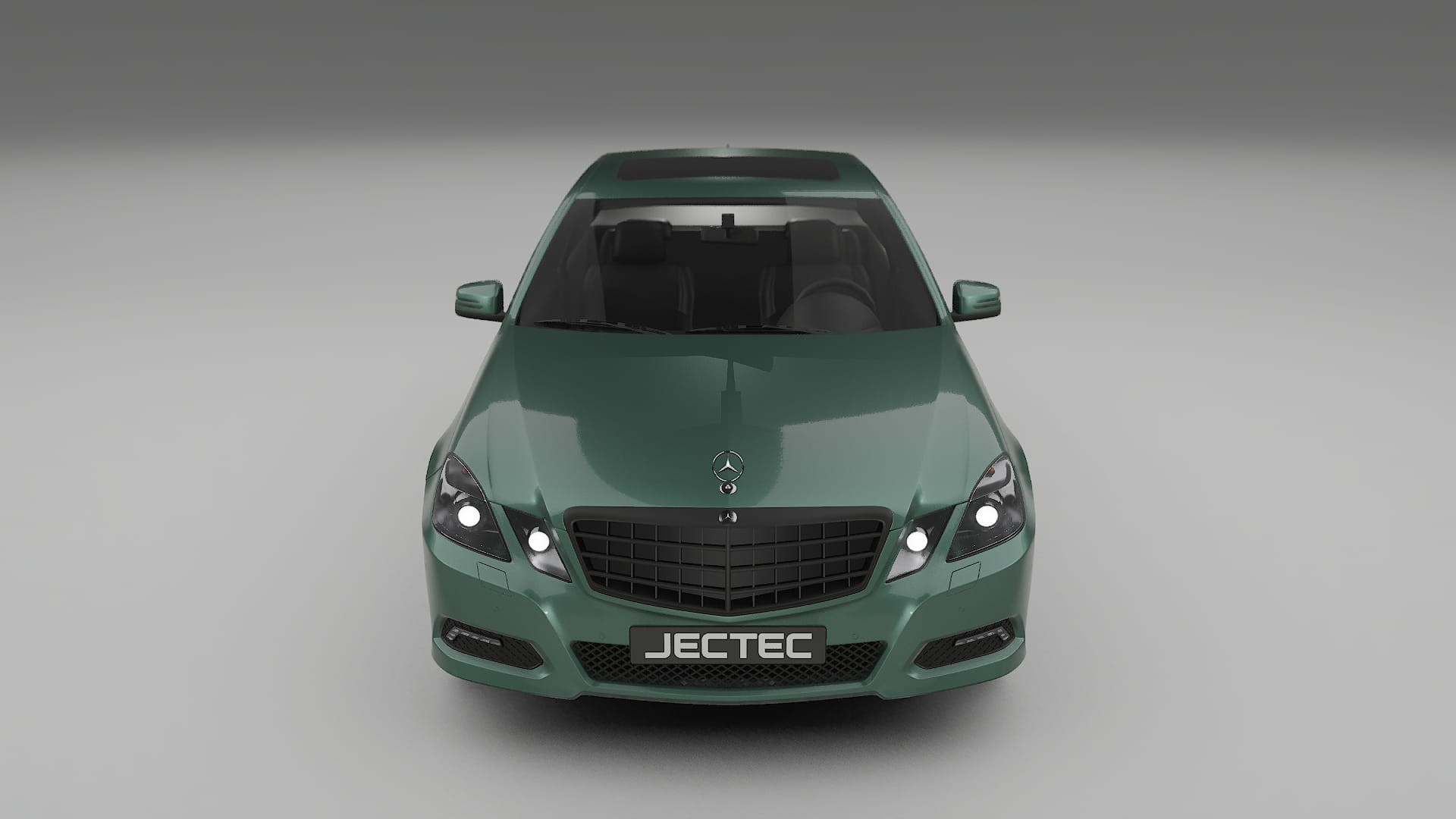 Mercedes E Class Sedan W212 Prefacelift pre LCI TPU Lackskyddsfilm | EVERGREEN Färgskiftande PPF – Komplett Förskuret Kit