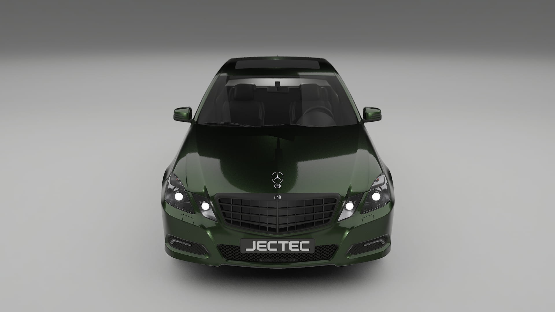 Mercedes E Class Sedan W212 Prefacelift pre LCI TPU Lackskyddsfilm | LAGOON Färgskiftande PPF – Komplett Förskuret Kit