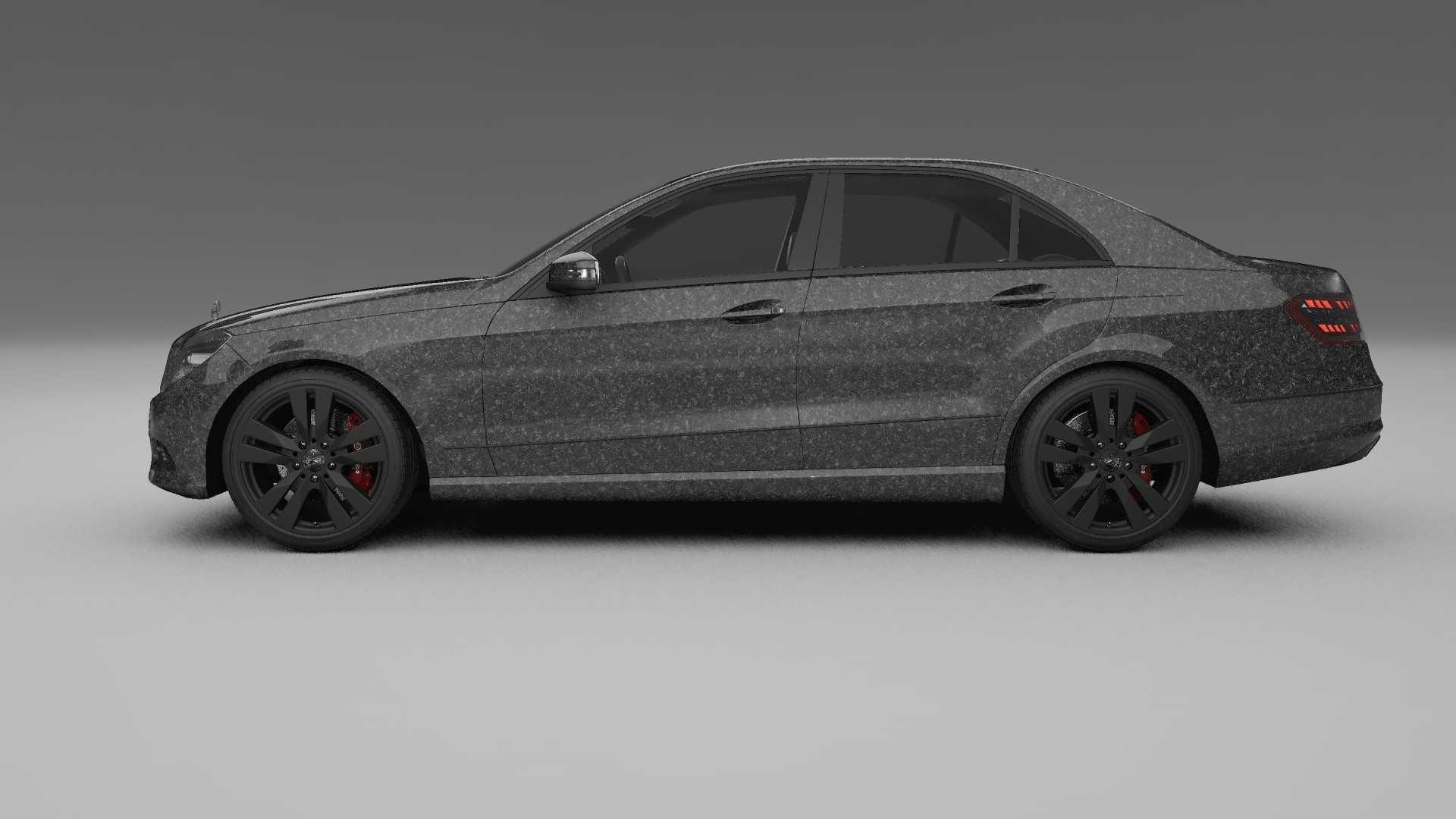 Mercedes E Class Sedan W212 Prefacelift pre LCI TPU Lackskyddsfilm | FORGED S Färgskiftande PPF – Komplett Förskuret Kit