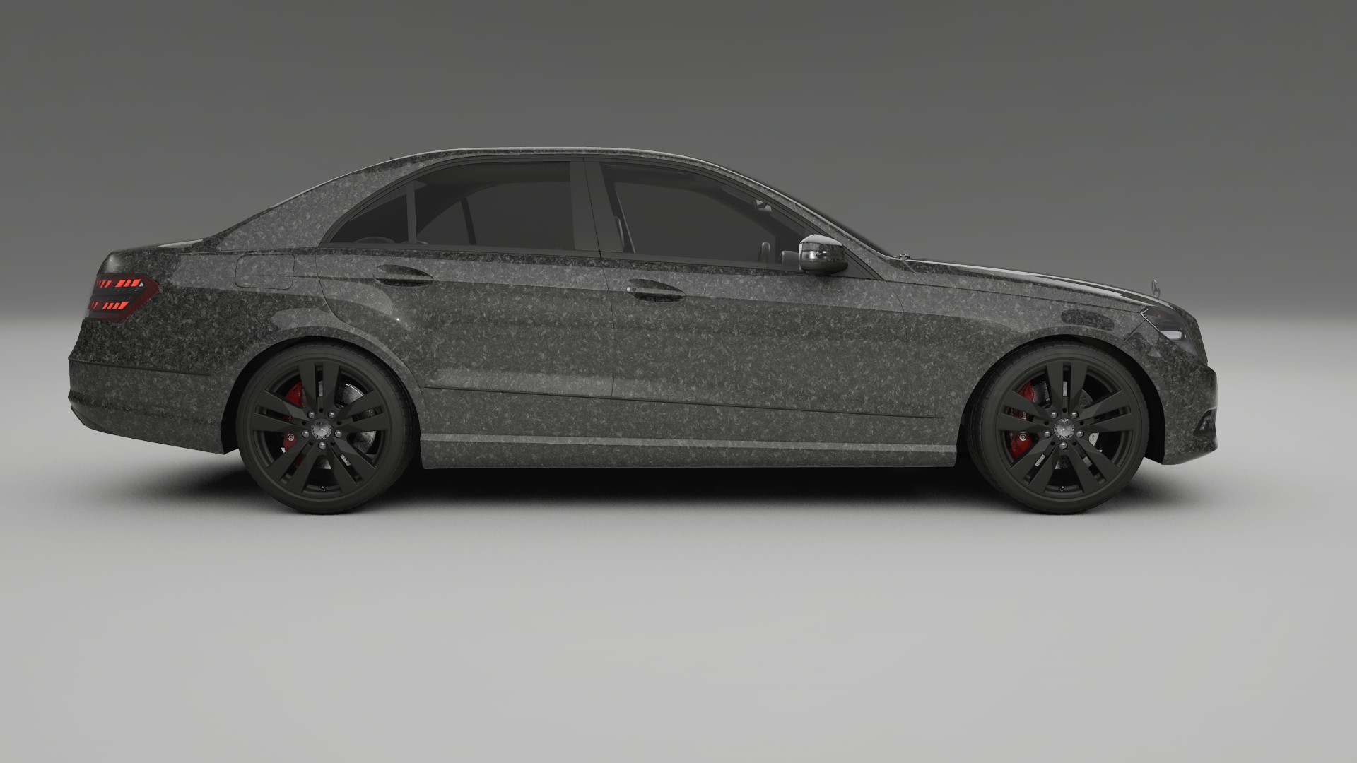 Mercedes E Class Sedan W212 Prefacelift pre LCI TPU Lackskyddsfilm | FORGED S Färgskiftande PPF – Komplett Förskuret Kit