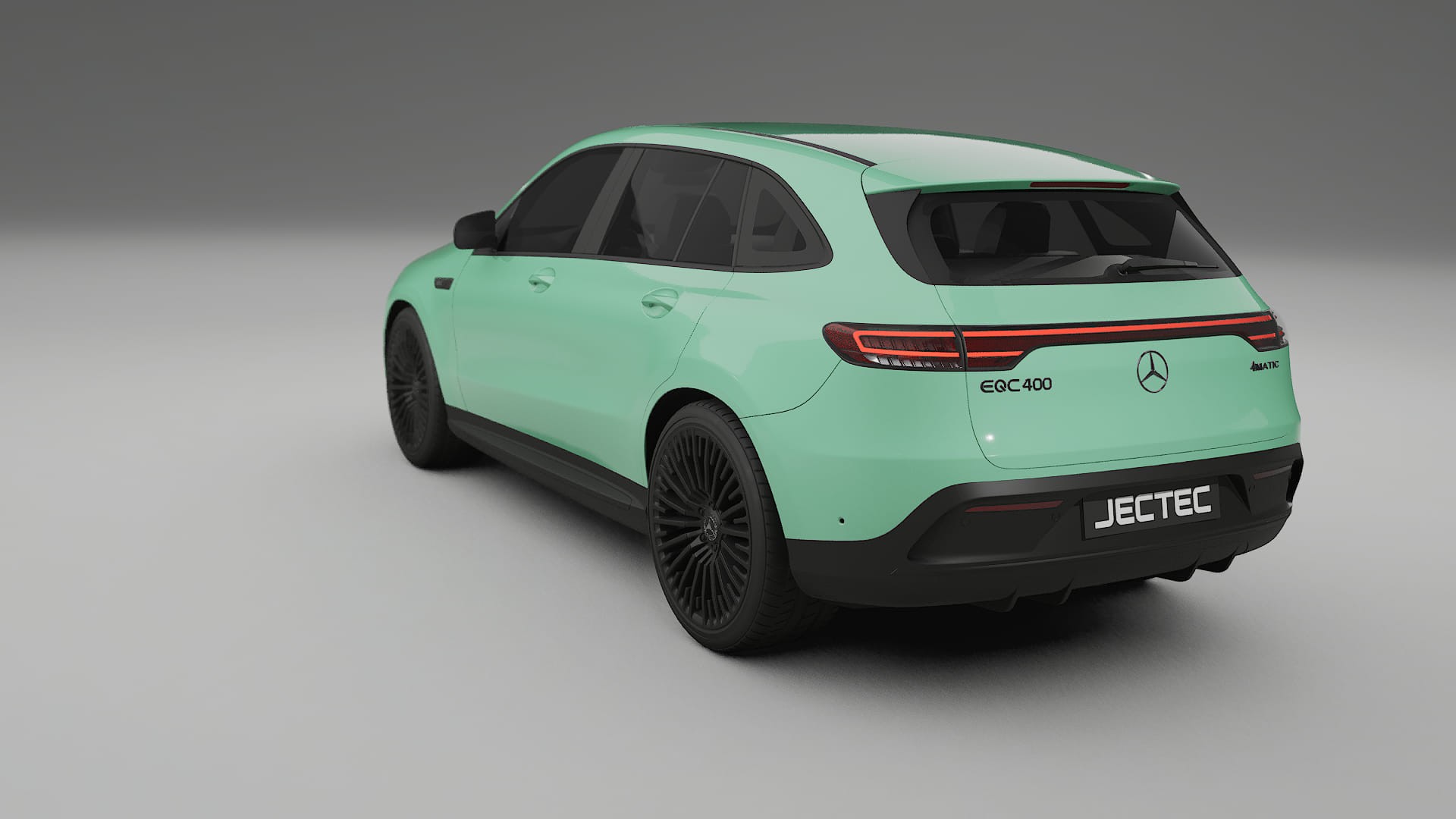 Mercedes EQC AMG TPU Lackskyddsfilm | DUSTY Färgskiftande PPF – Komplett Förskuret Kit