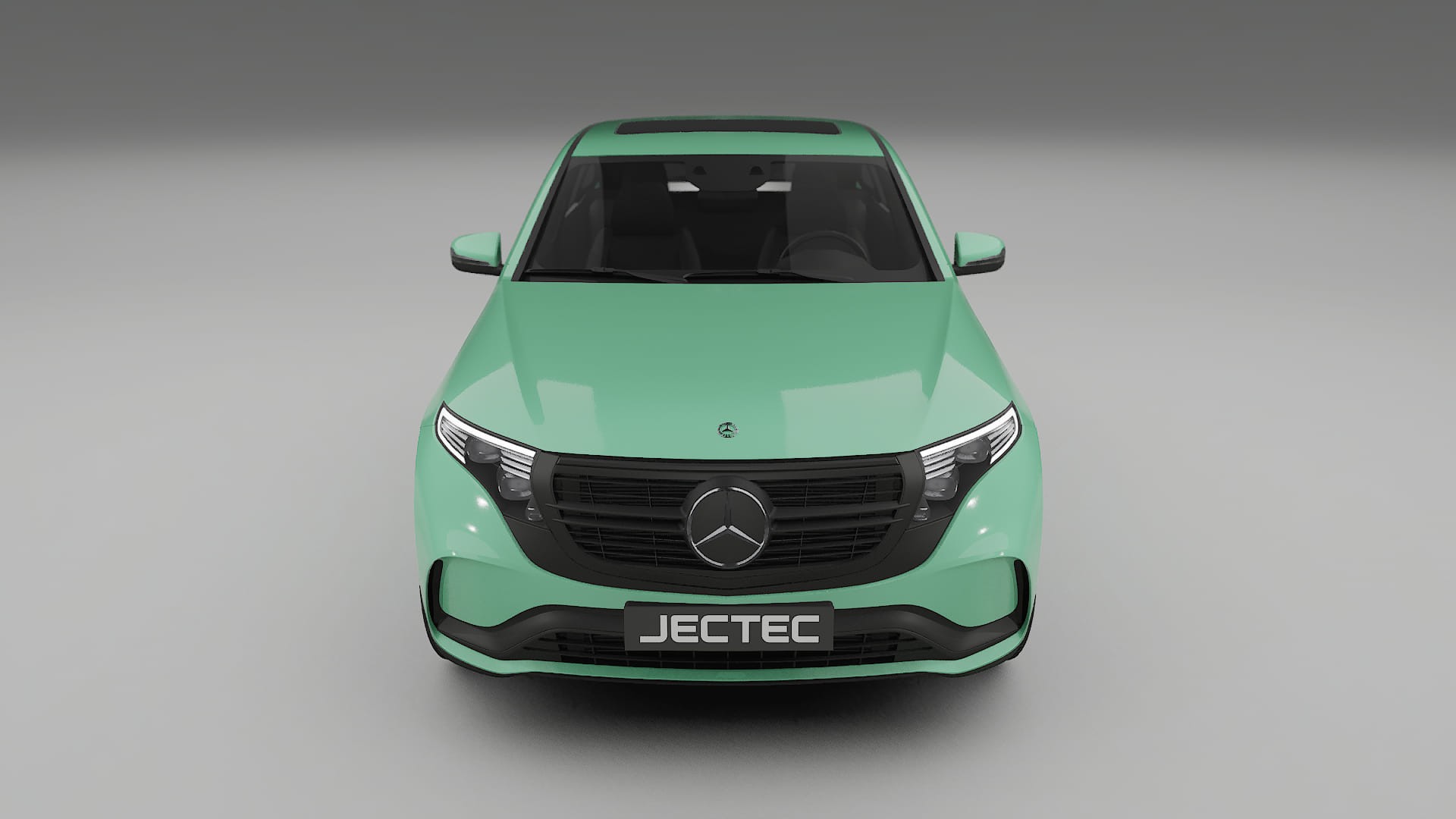 Mercedes EQC AMG TPU Lackskyddsfilm | DUSTY Färgskiftande PPF – Komplett Förskuret Kit