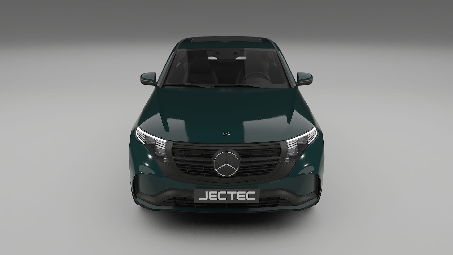 Mercedes EQC AMG TPU Lackskyddsfilm | INFERNO Färgskiftande PPF – Komplett Förskuret Kit