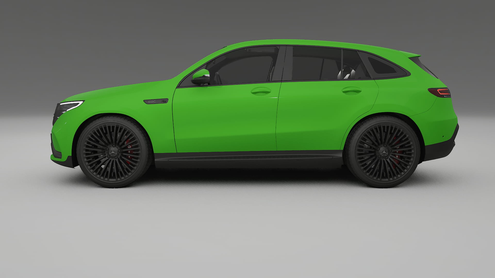 Mercedes EQC AMG TPU Lackskyddsfilm | VENOM Färgskiftande PPF – Komplett Förskuret Kit