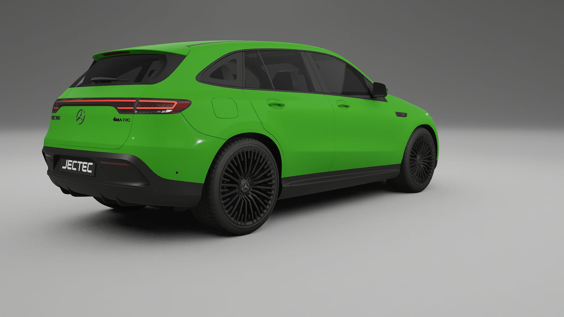 Mercedes EQC AMG TPU Lackskyddsfilm | VENOM Färgskiftande PPF – Komplett Förskuret Kit