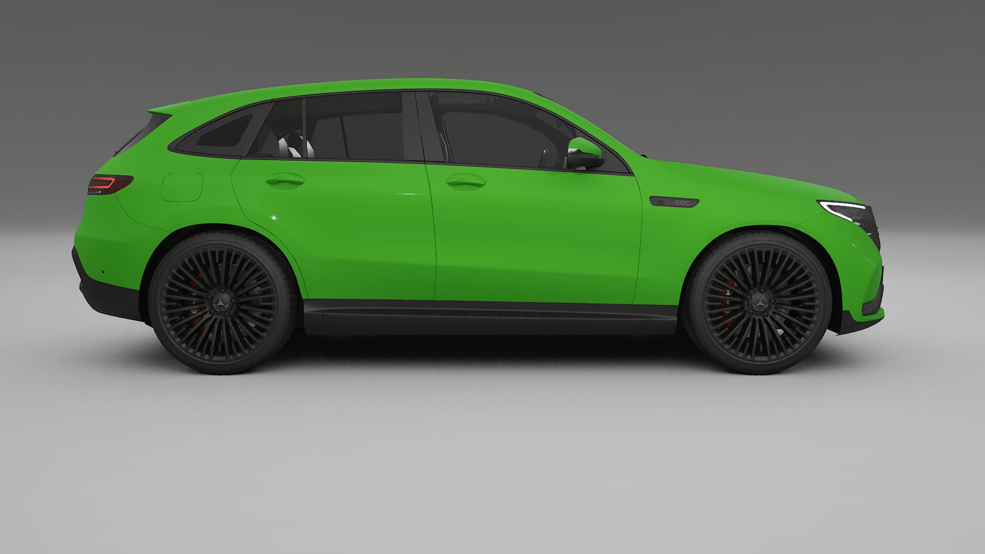 Mercedes EQC AMG TPU Lackskyddsfilm | VENOM Färgskiftande PPF – Komplett Förskuret Kit