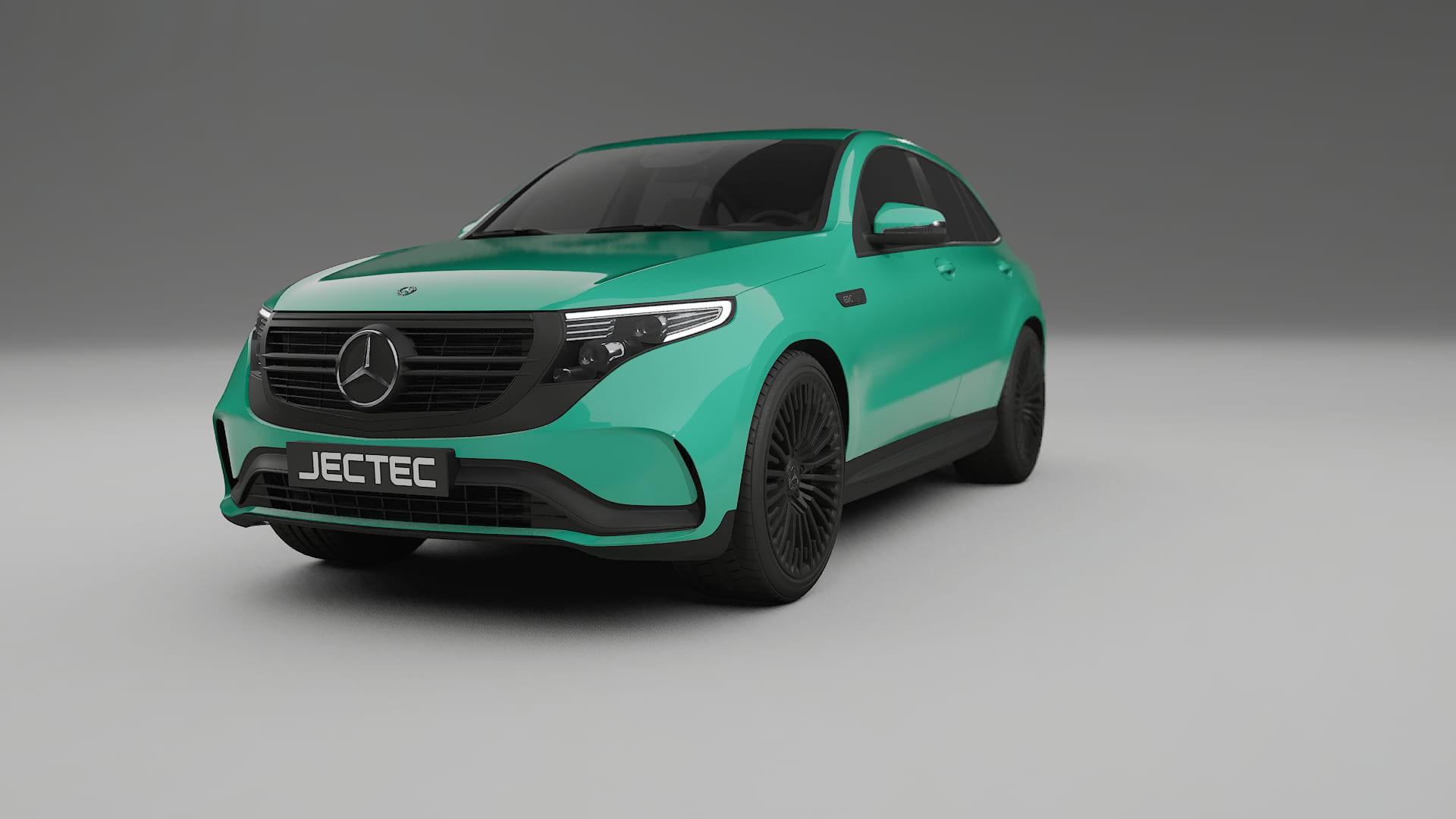 Mercedes EQC AMG TPU Lackskyddsfilm | JEWEL Färgskiftande PPF – Komplett Förskuret Kit