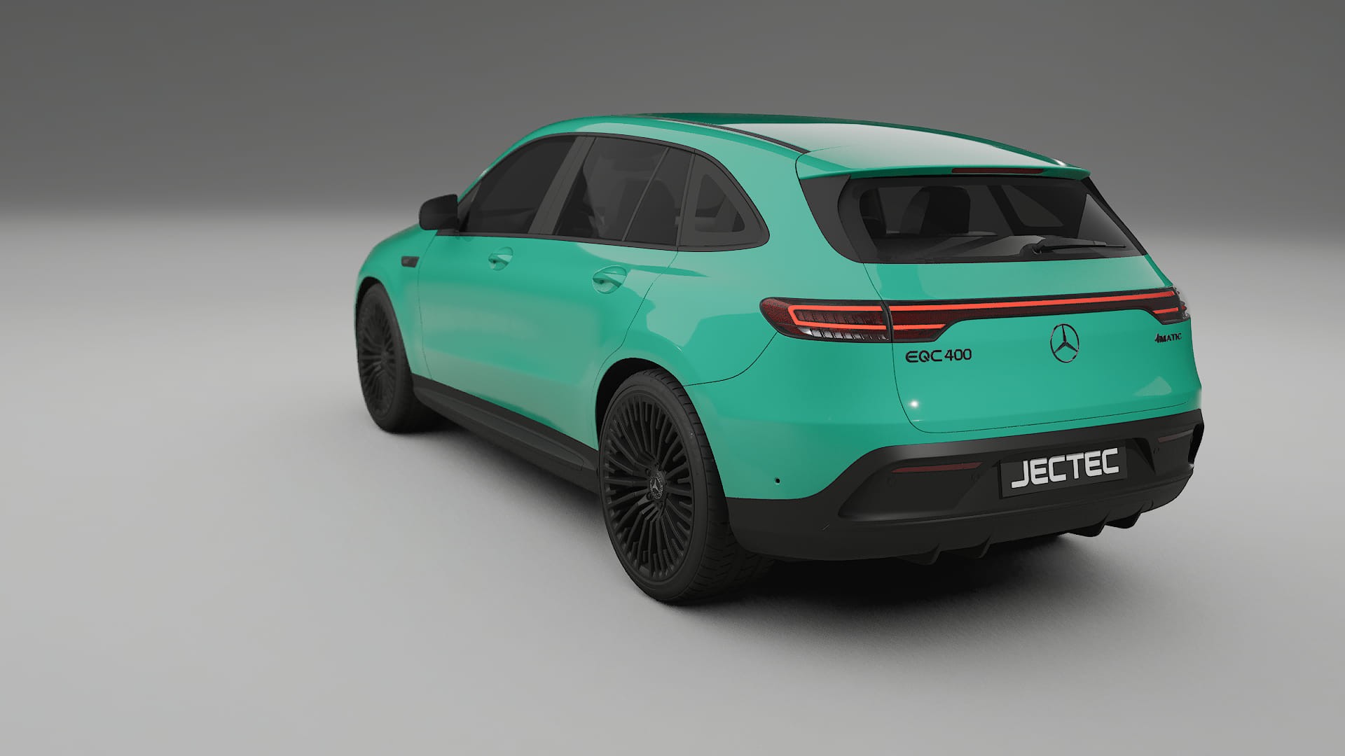 Mercedes EQC AMG TPU Lackskyddsfilm | JEWEL Färgskiftande PPF – Komplett Förskuret Kit
