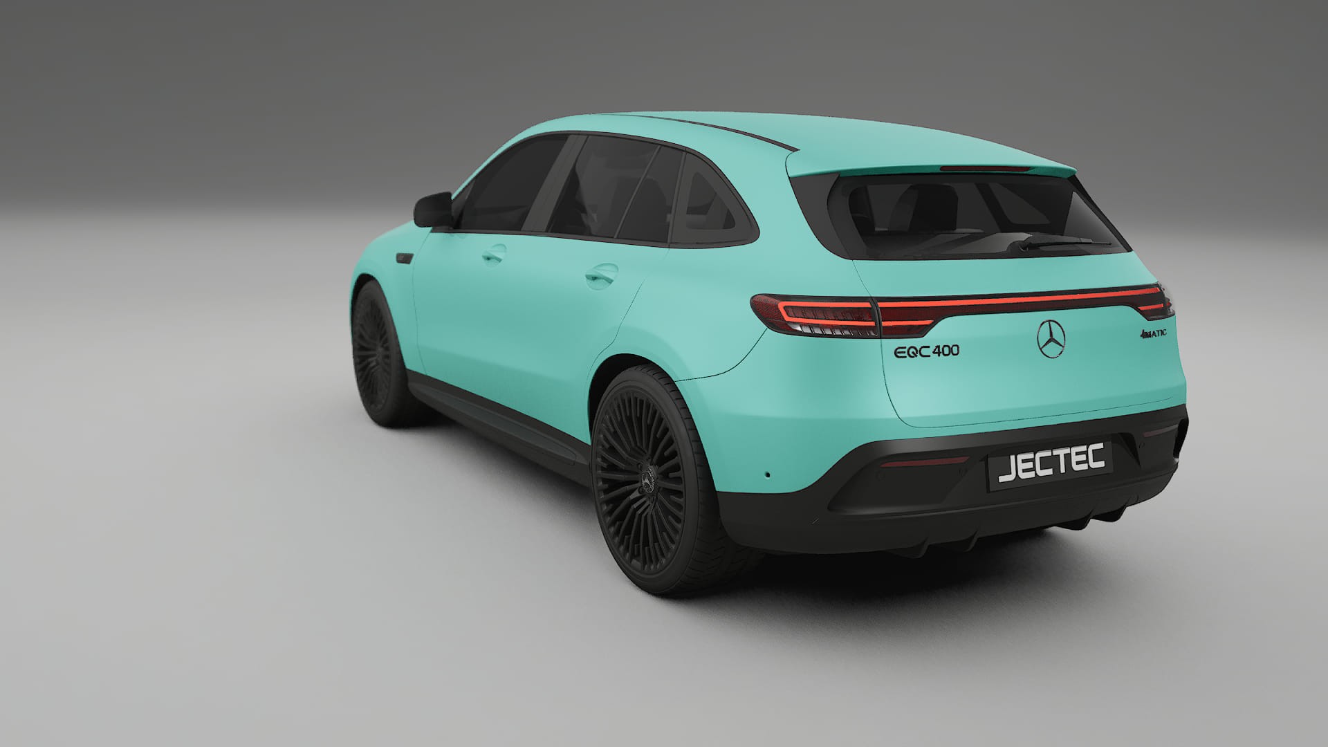 Mercedes EQC AMG TPU Lackskyddsfilm | FROST Färgskiftande PPF – Komplett Förskuret Kit