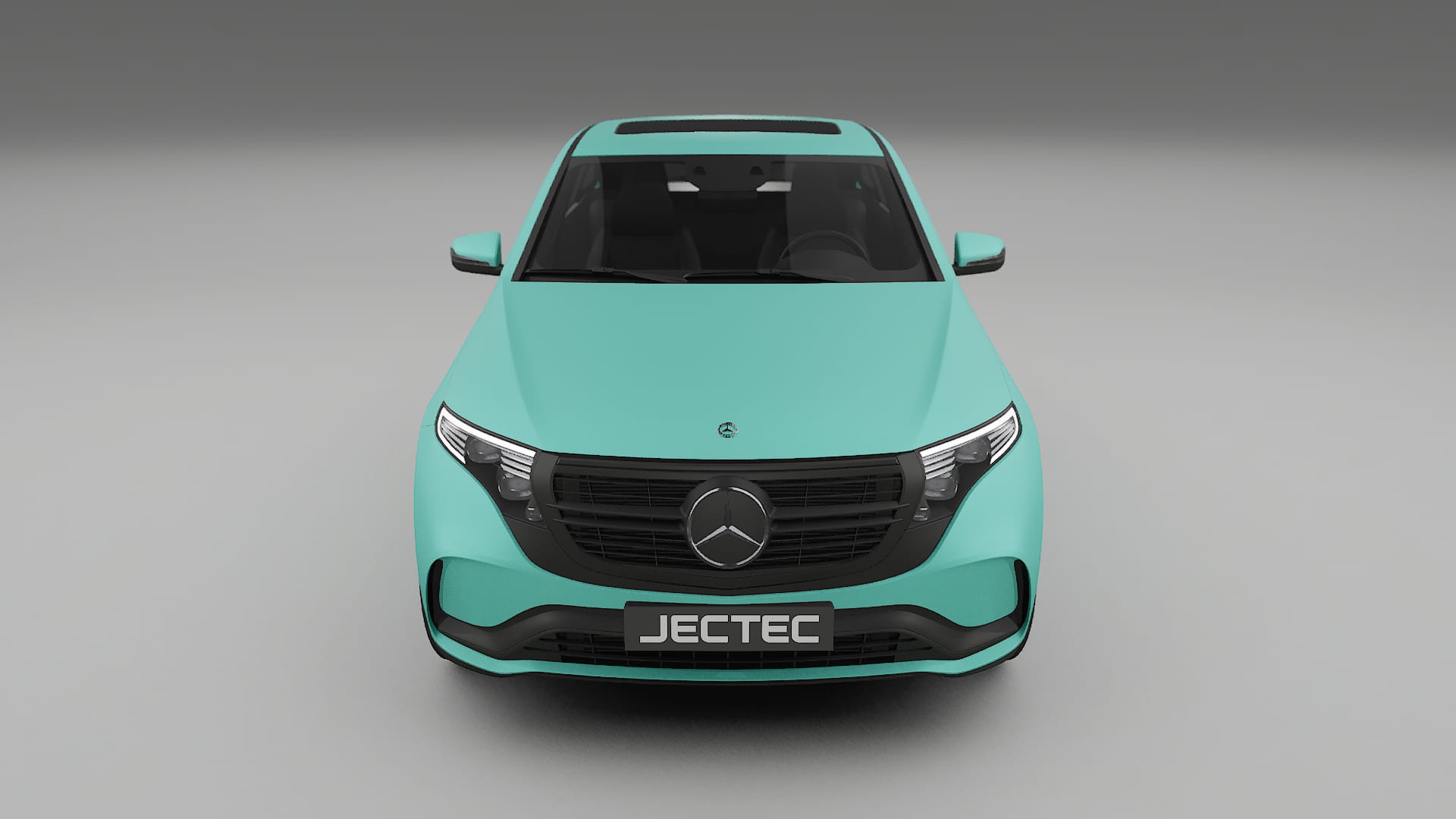 Mercedes EQC AMG TPU Lackskyddsfilm | FROST Färgskiftande PPF – Komplett Förskuret Kit