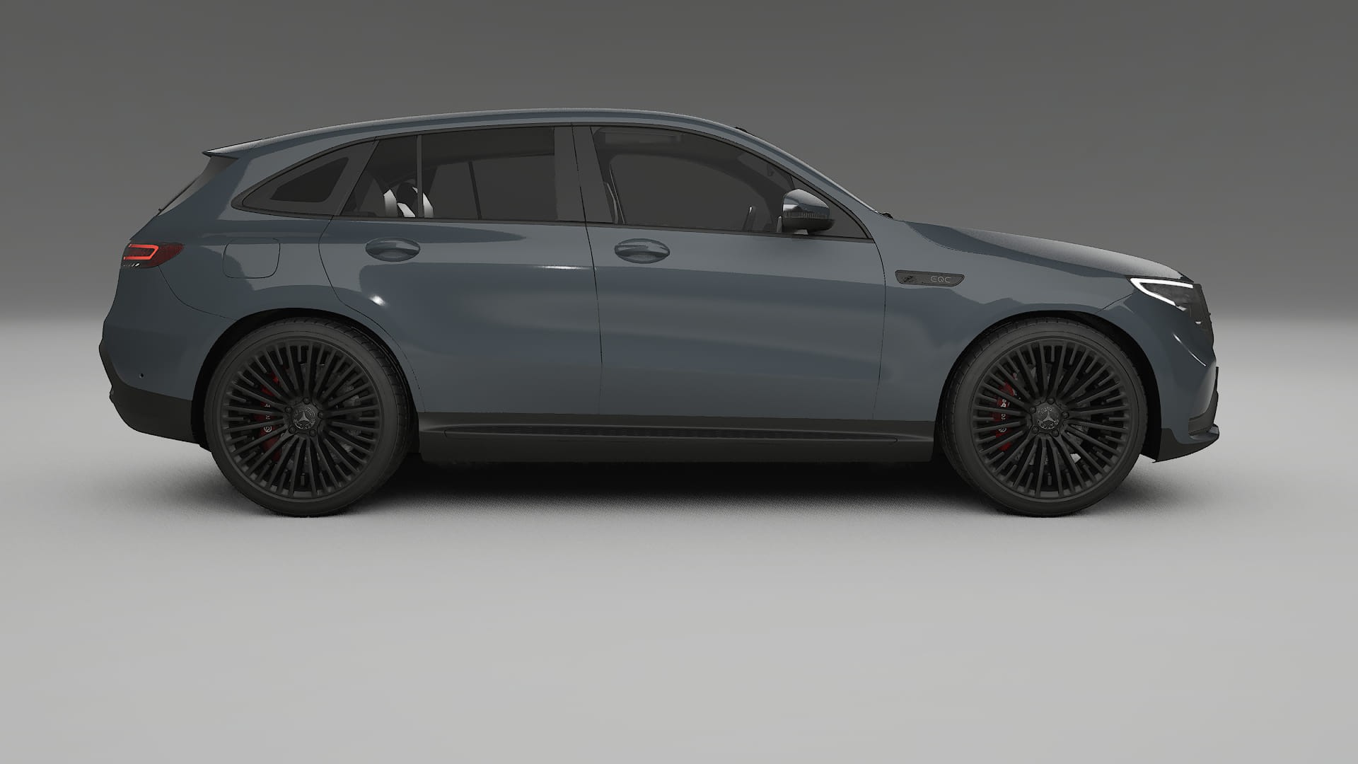 Mercedes EQC AMG TPU Lackskyddsfilm | GRANITE Färgskiftande PPF – Komplett Förskuret Kit