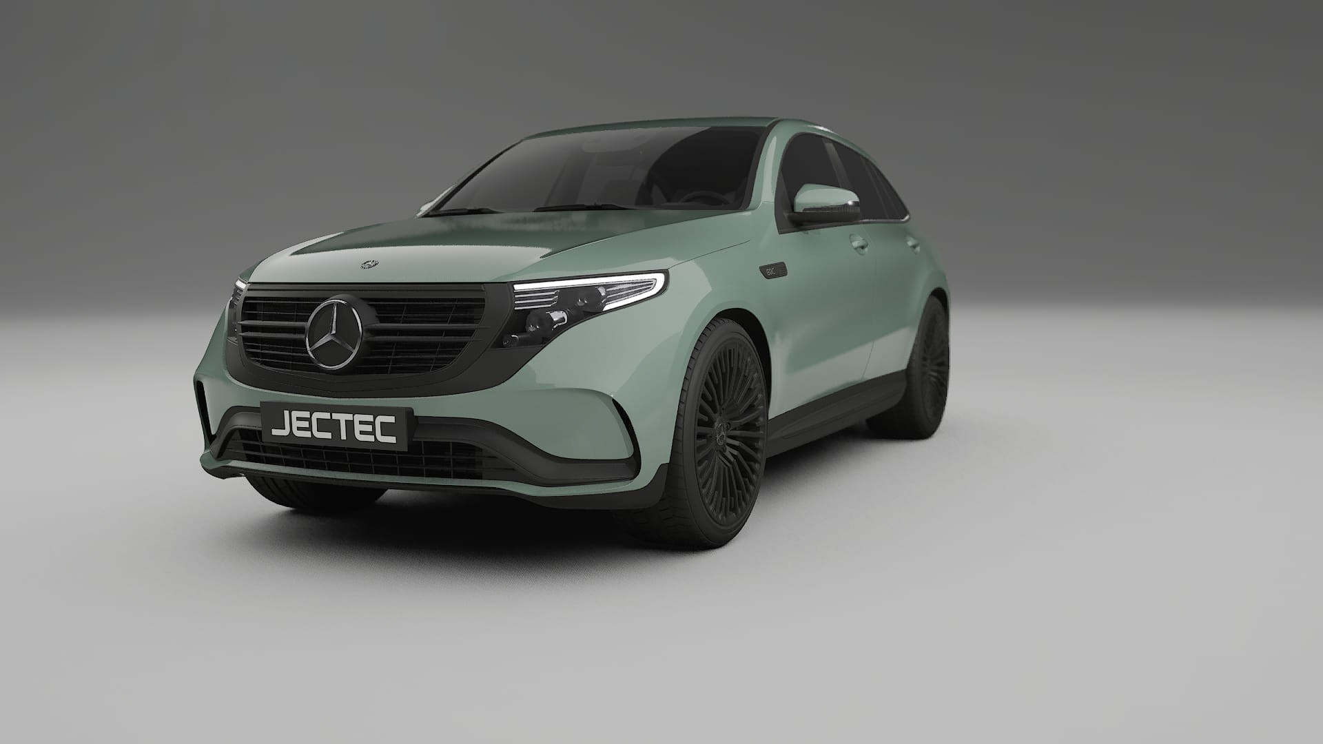 Mercedes EQC AMG TPU Lackskyddsfilm | CINDER Färgskiftande PPF – Komplett Förskuret Kit