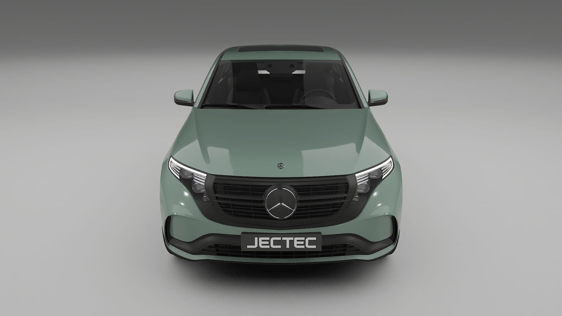 Mercedes EQC AMG TPU Lackskyddsfilm | CINDER Färgskiftande PPF – Komplett Förskuret Kit