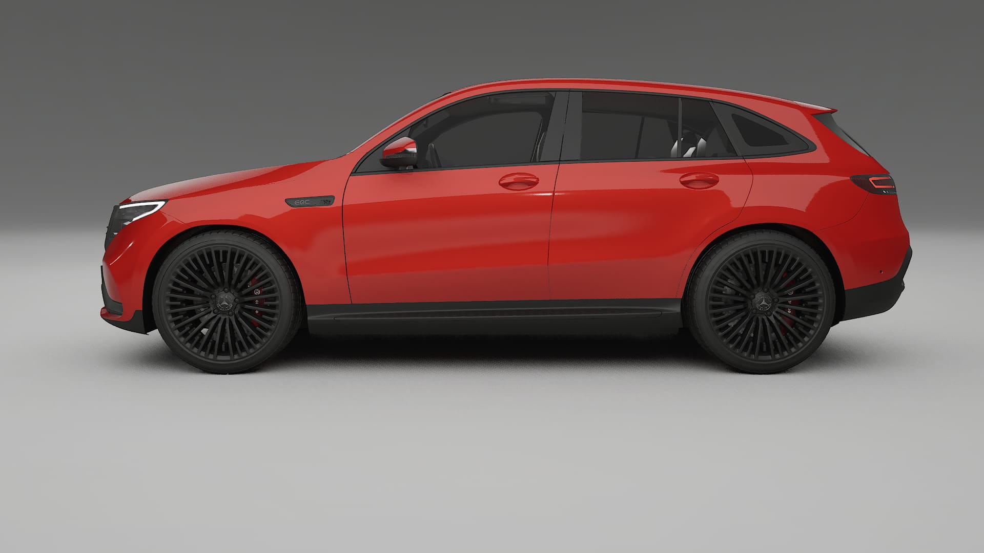 Mercedes EQC AMG TPU Lackskyddsfilm | BLAZE Färgskiftande PPF – Komplett Förskuret Kit