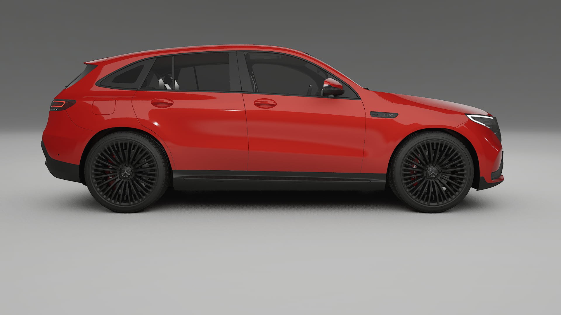 Mercedes EQC AMG TPU Lackskyddsfilm | BLAZE Färgskiftande PPF – Komplett Förskuret Kit