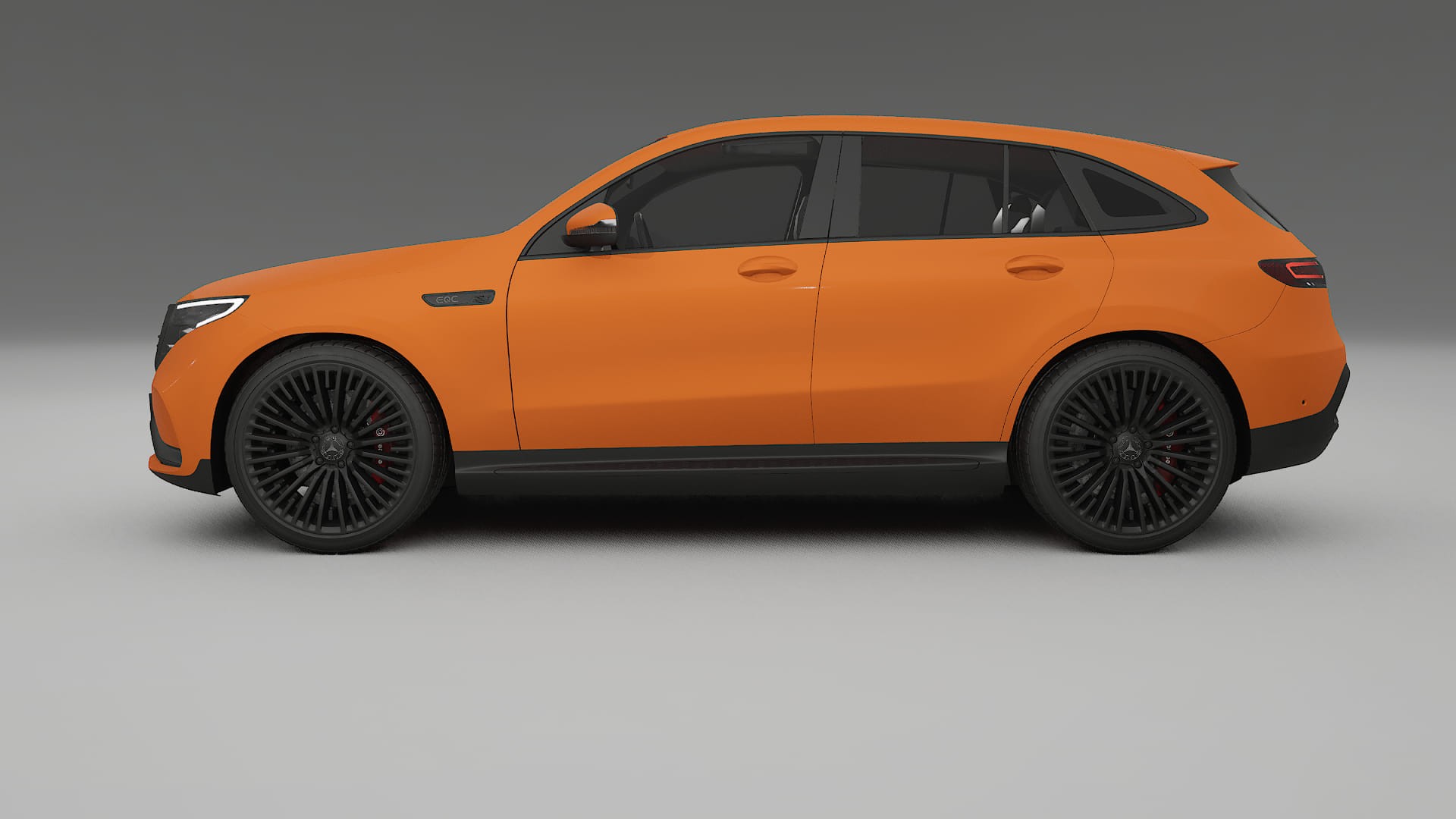 Mercedes EQC AMG TPU Lackskyddsfilm | ROCKET Färgskiftande PPF – Komplett Förskuret Kit