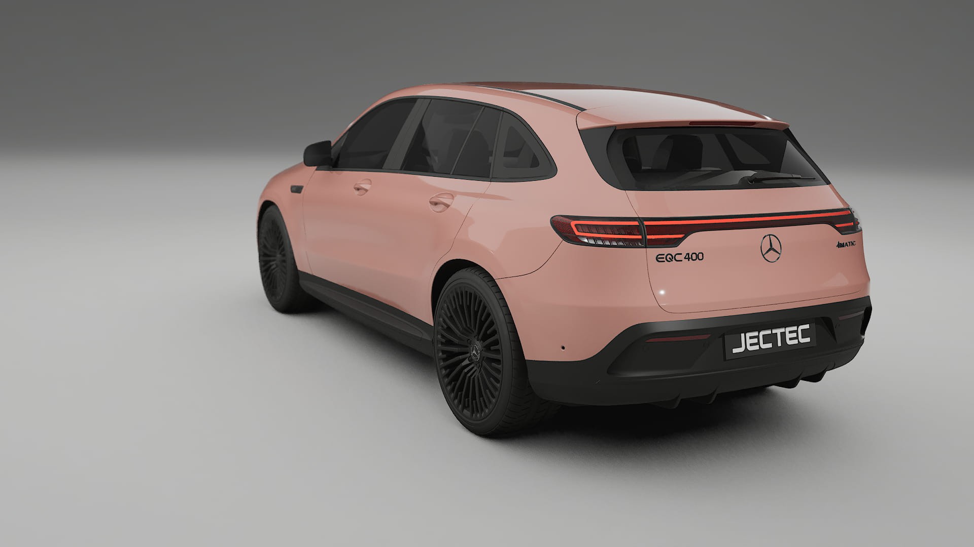 Mercedes EQC AMG TPU Lackskyddsfilm | BLUSH Färgskiftande PPF – Komplett Förskuret Kit