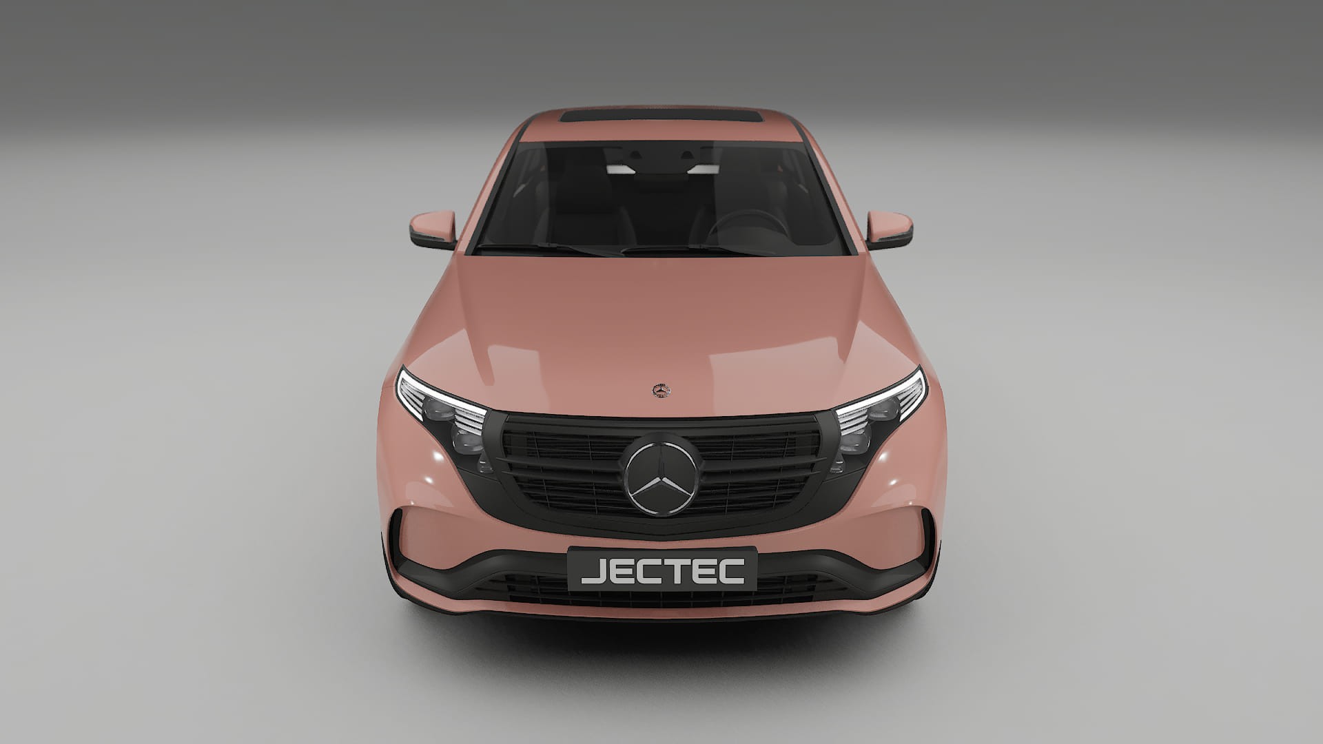 Mercedes EQC AMG TPU Lackskyddsfilm | BLUSH Färgskiftande PPF – Komplett Förskuret Kit