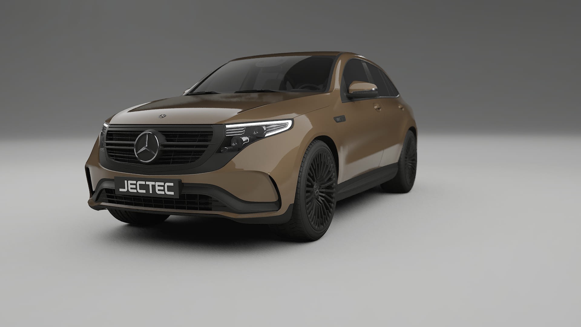 Mercedes EQC AMG TPU Lackskyddsfilm | SAHARA Färgskiftande PPF – Komplett Förskuret Kit