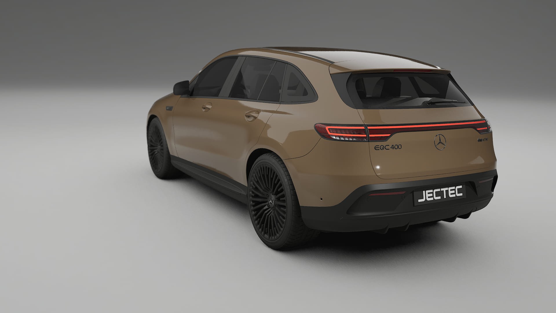 Mercedes EQC AMG TPU Lackskyddsfilm | SAHARA Färgskiftande PPF – Komplett Förskuret Kit