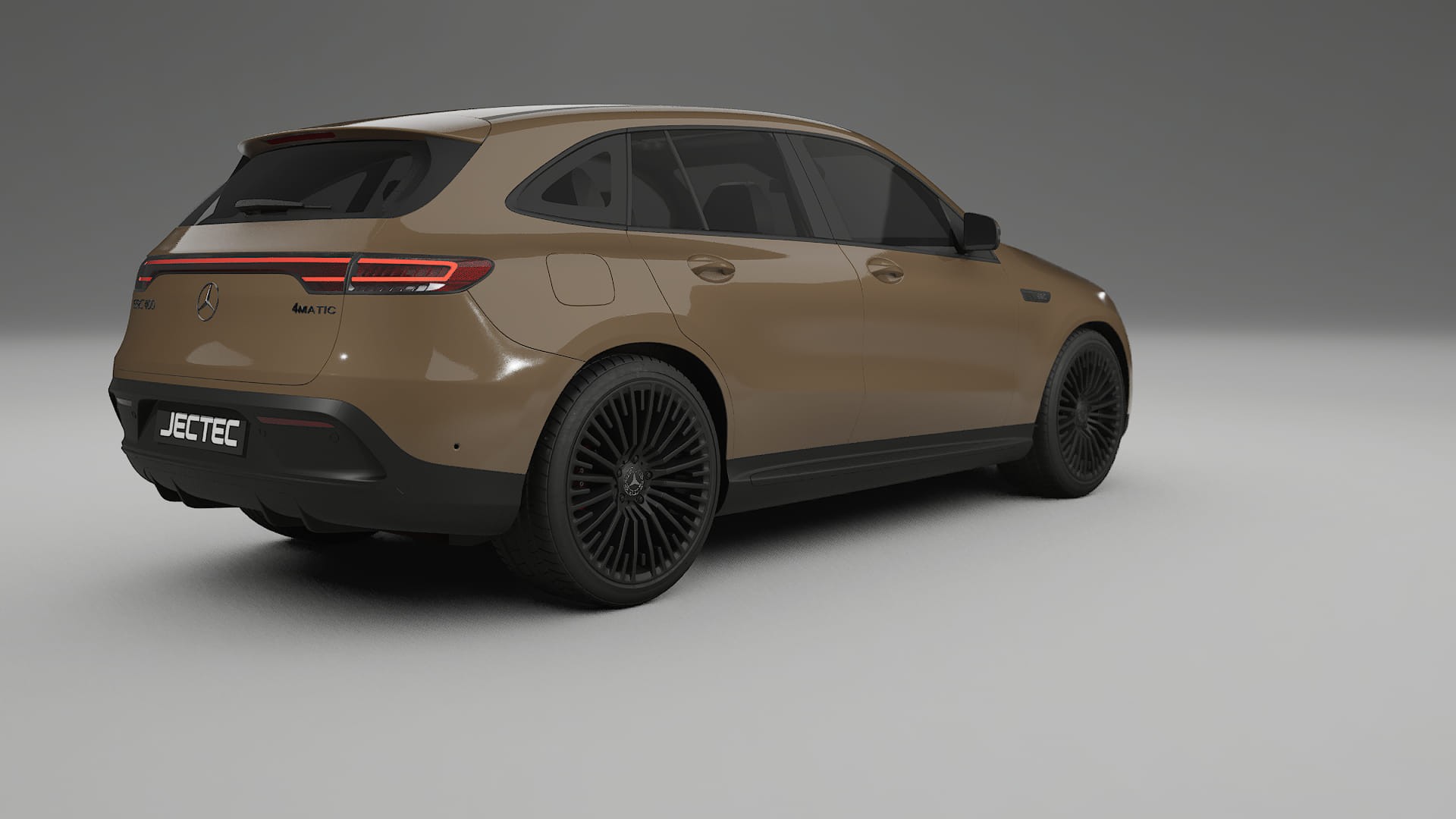 Mercedes EQC AMG TPU Lackskyddsfilm | SAHARA Färgskiftande PPF – Komplett Förskuret Kit