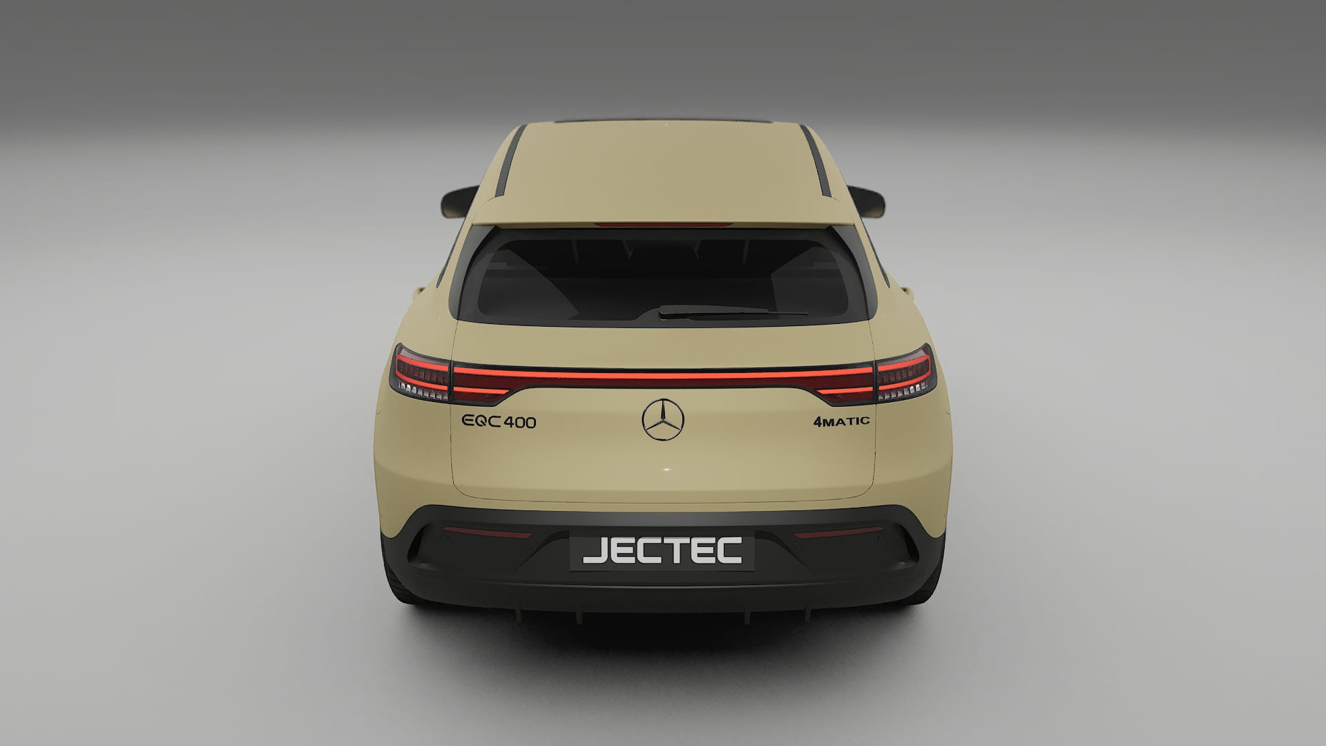 Mercedes EQC AMG TPU Lackskyddsfilm | SAND Färgskiftande PPF – Komplett Förskuret Kit