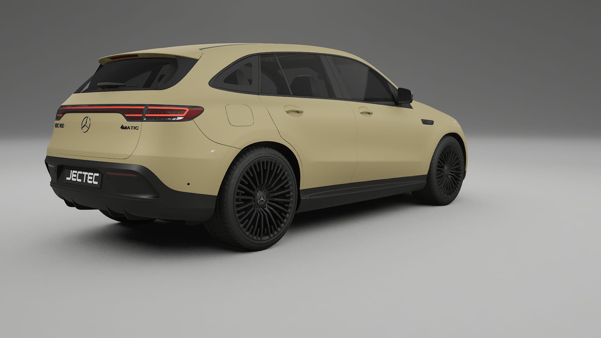 Mercedes EQC AMG TPU Lackskyddsfilm | SAND Färgskiftande PPF – Komplett Förskuret Kit