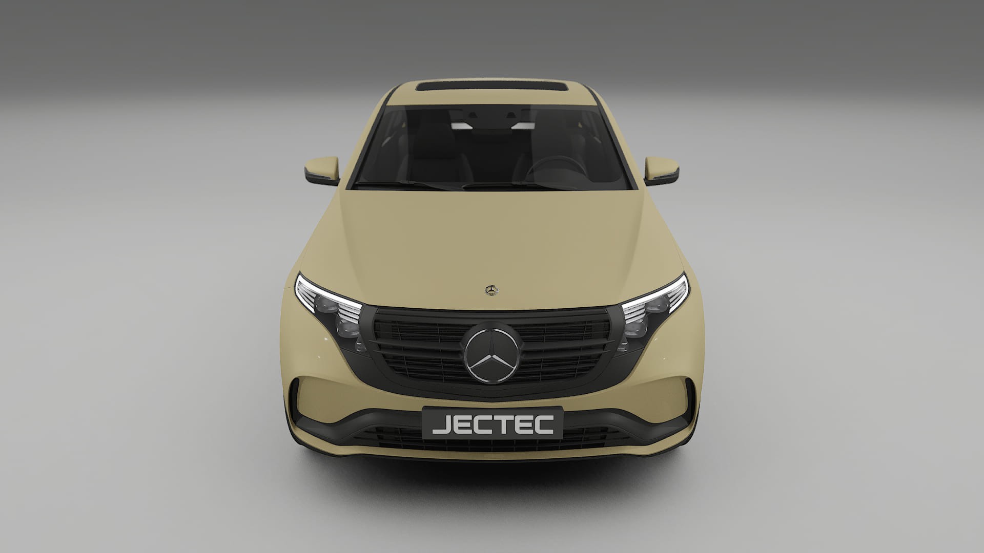 Mercedes EQC AMG TPU Lackskyddsfilm | SAND Färgskiftande PPF – Komplett Förskuret Kit