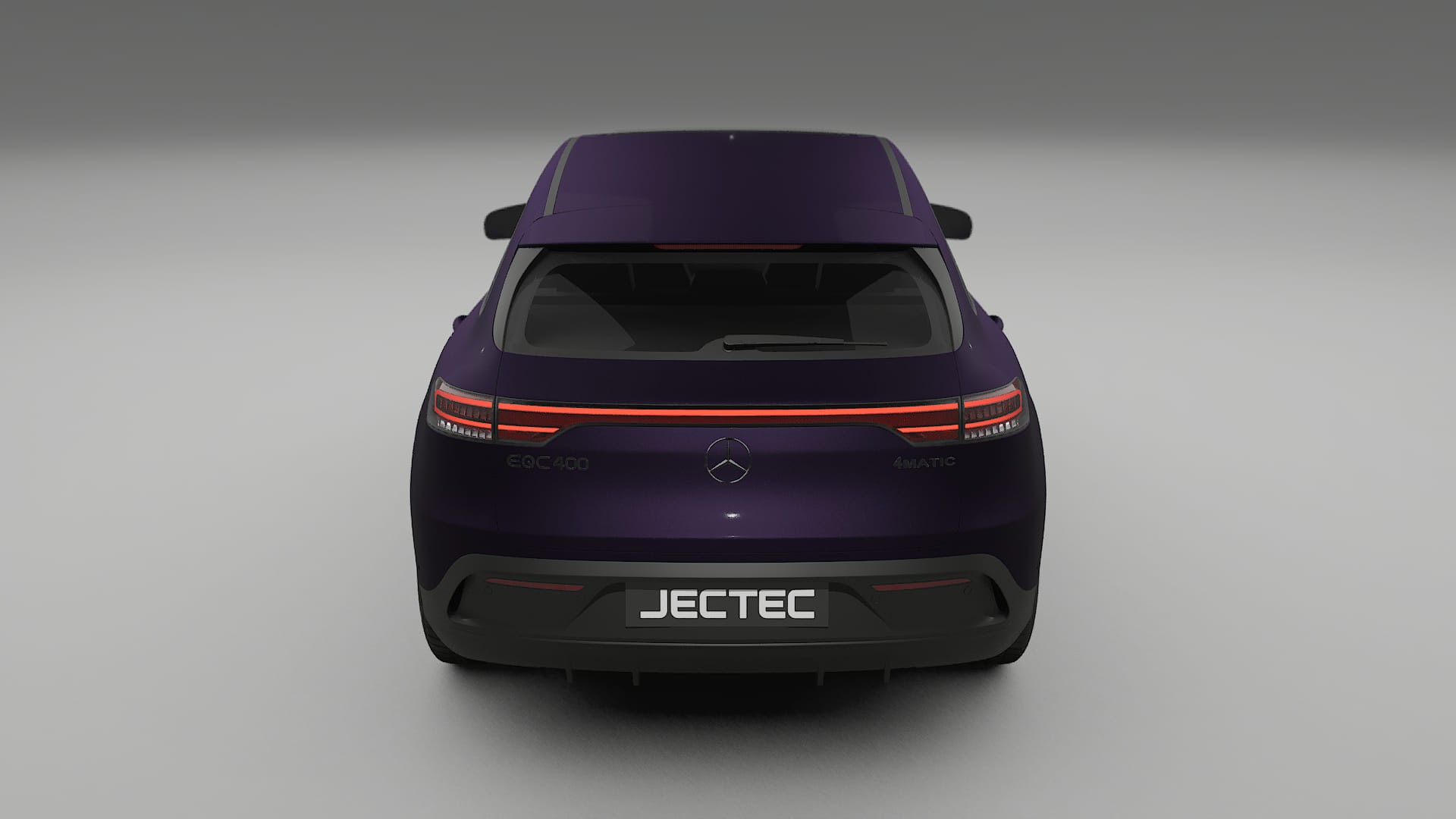 Mercedes EQC AMG TPU Lackskyddsfilm | VIOLET Färgskiftande PPF – Komplett Förskuret Kit