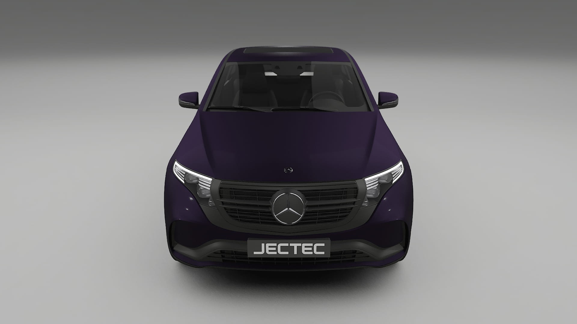 Mercedes EQC AMG TPU Lackskyddsfilm | VIOLET Färgskiftande PPF – Komplett Förskuret Kit