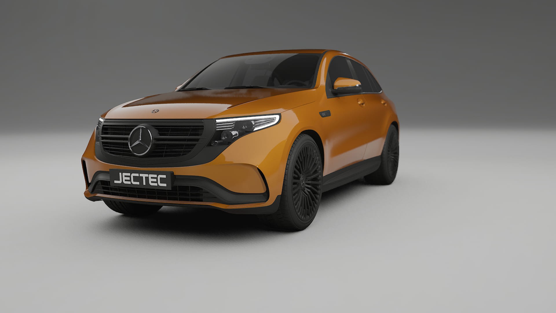 Mercedes EQC AMG TPU Lackskyddsfilm | DAISY Färgskiftande PPF – Komplett Förskuret Kit